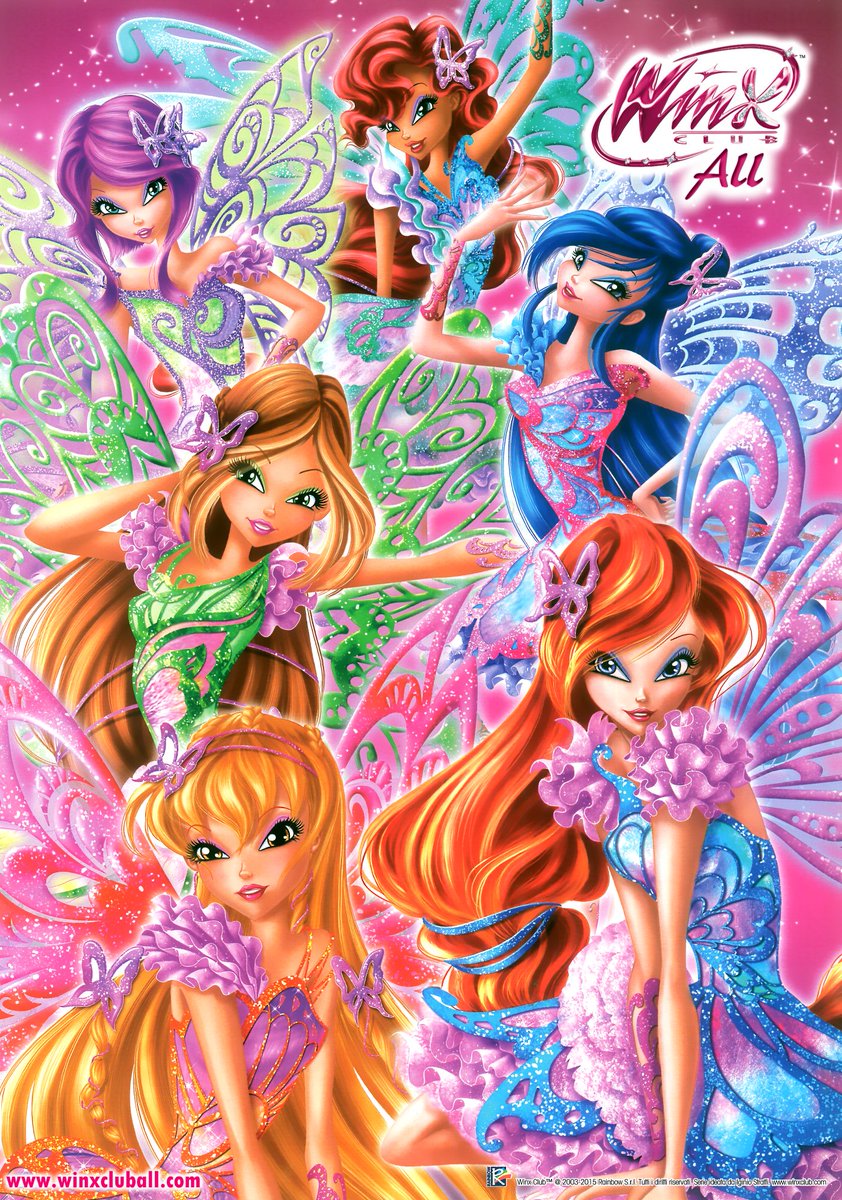 Winx Club 3d Butterflix - HD Wallpaper 