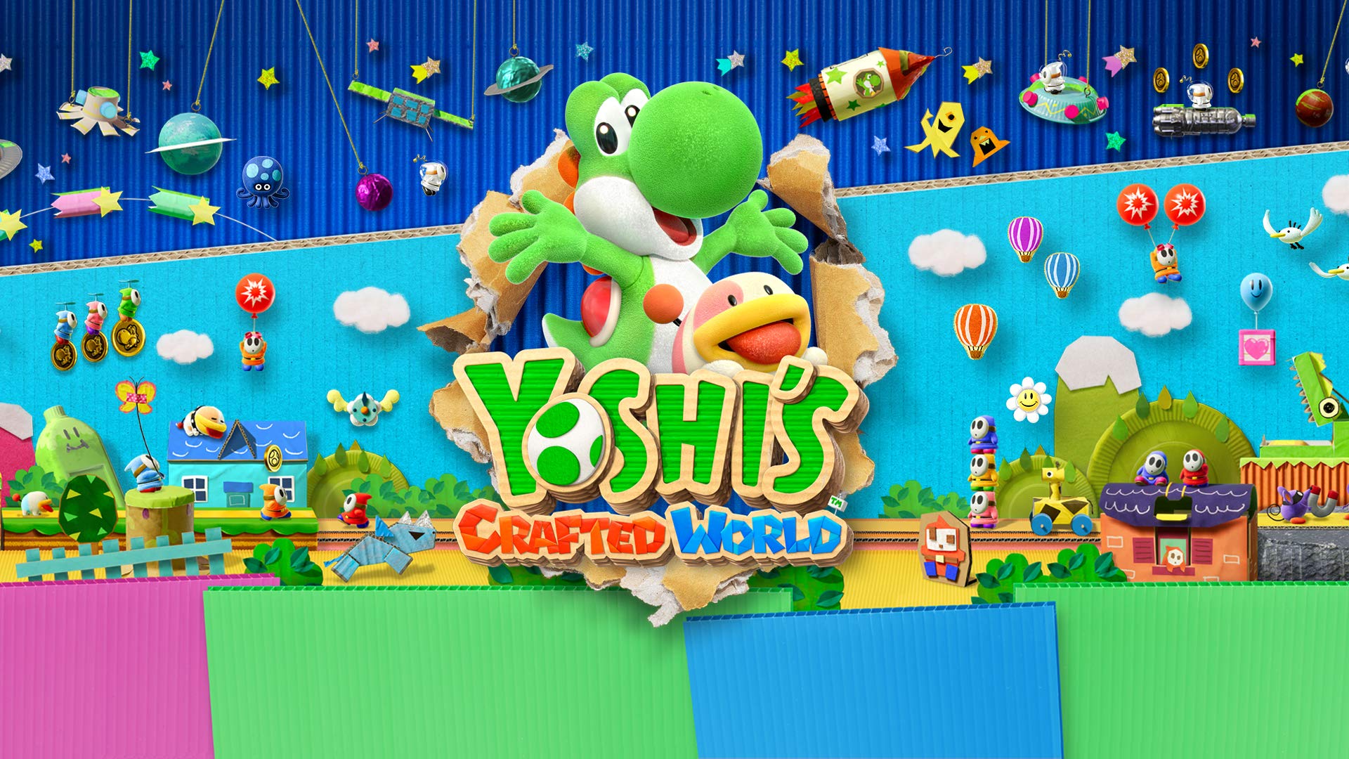 Yoshi's Crafted The World - HD Wallpaper 