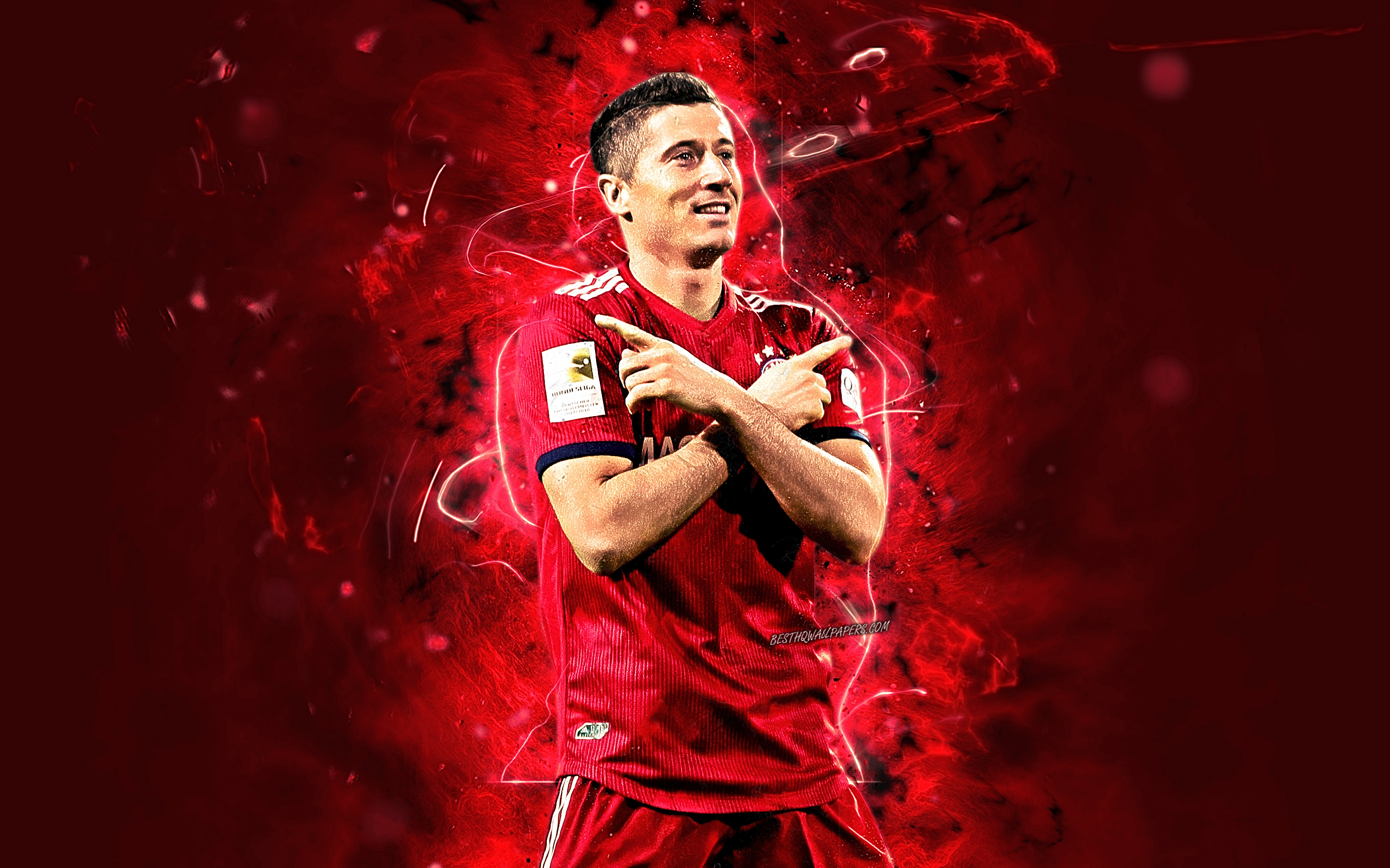 Robert Lewandowski Wallpaper 4k - HD Wallpaper 