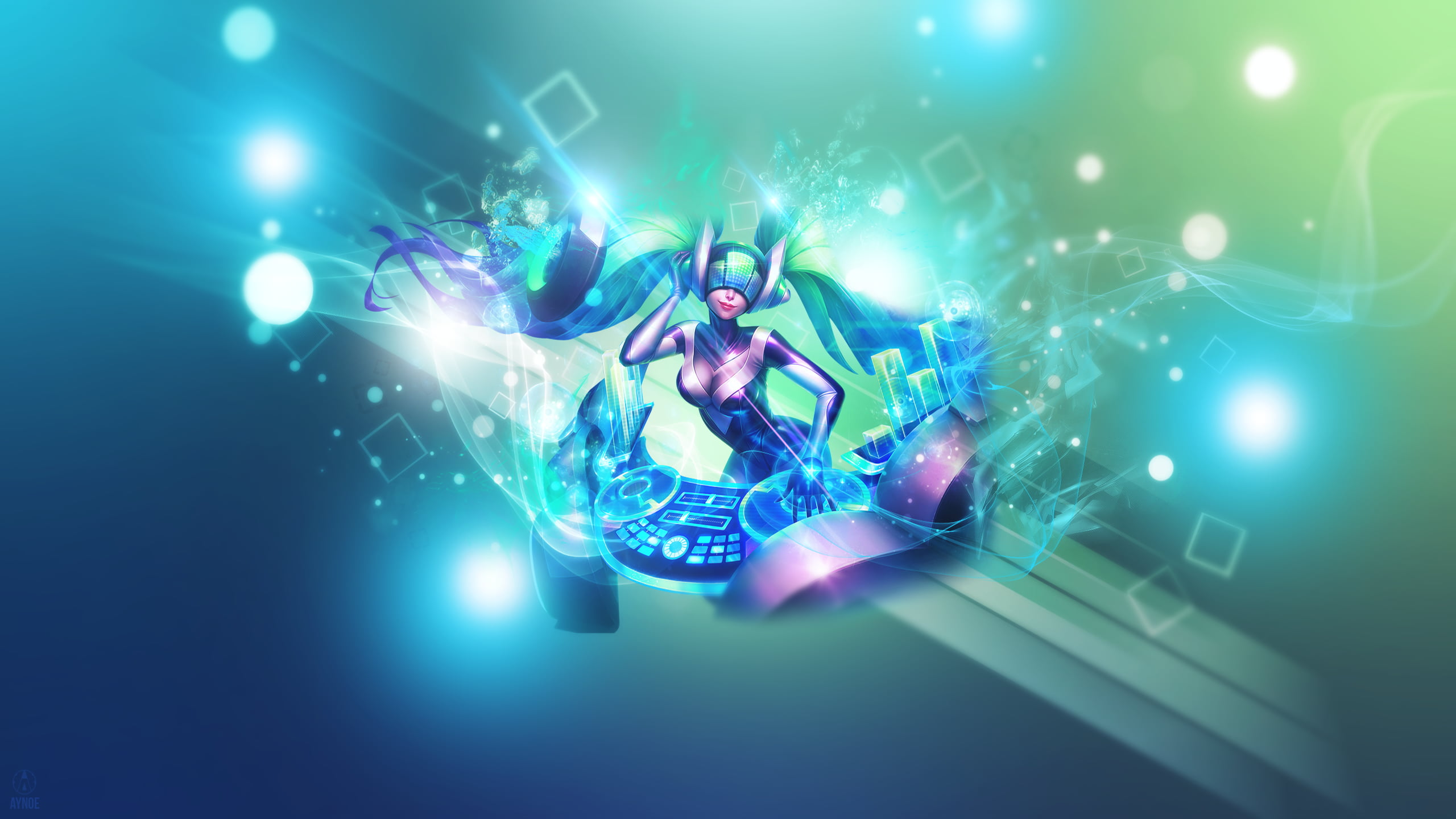 League Of Legends Background Sona - HD Wallpaper 