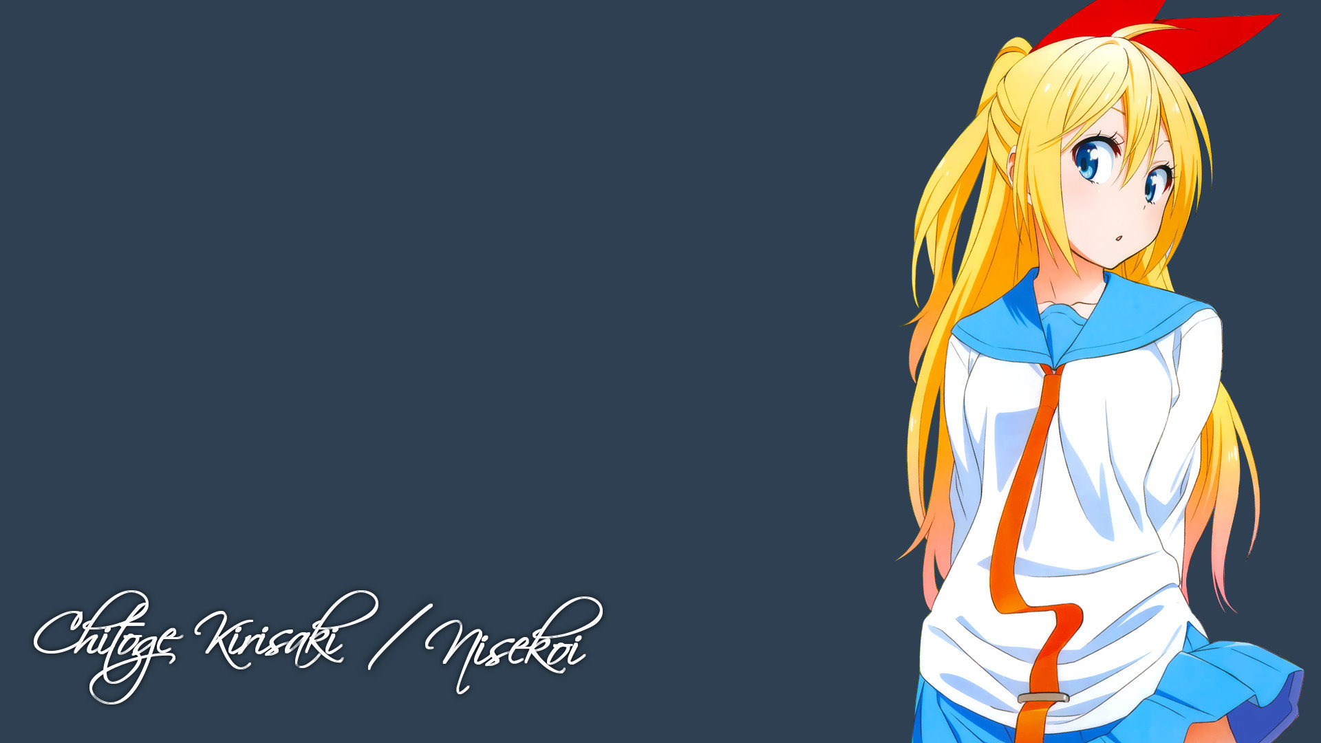 Free Chitoge Kirisaki High Quality Wallpaper Id - Kirisaki Chitoge Wallpaper Hd - HD Wallpaper 