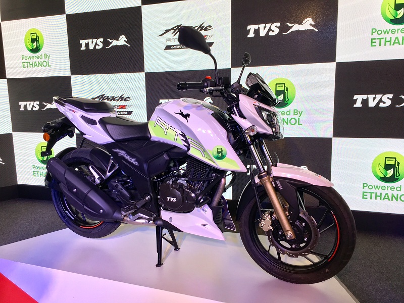 Tvs Apache Rtr 200 Efi E100 Motorcyclediaries - Apache 200 In Showroom - HD Wallpaper 