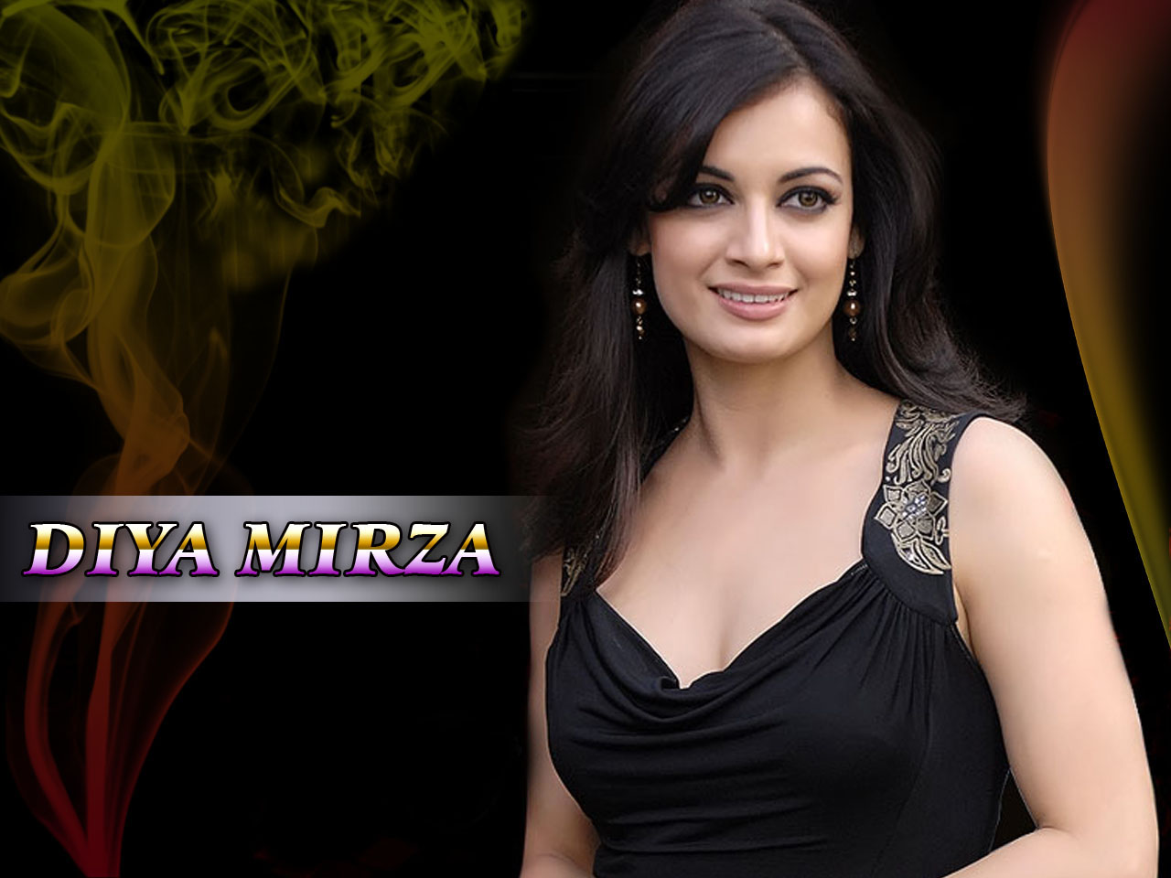 Tia Mirza - HD Wallpaper 
