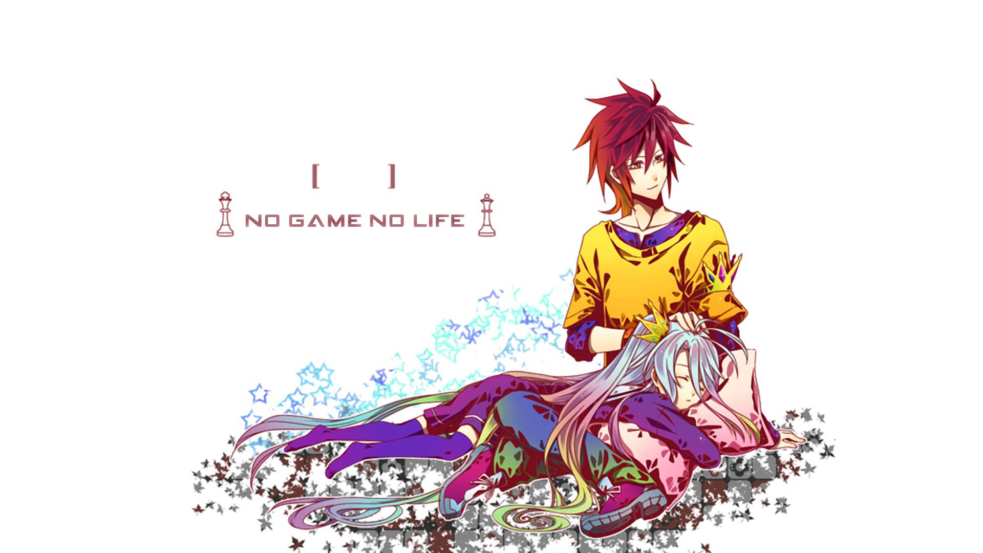 No Game No Life Sora Y Shiro - HD Wallpaper 