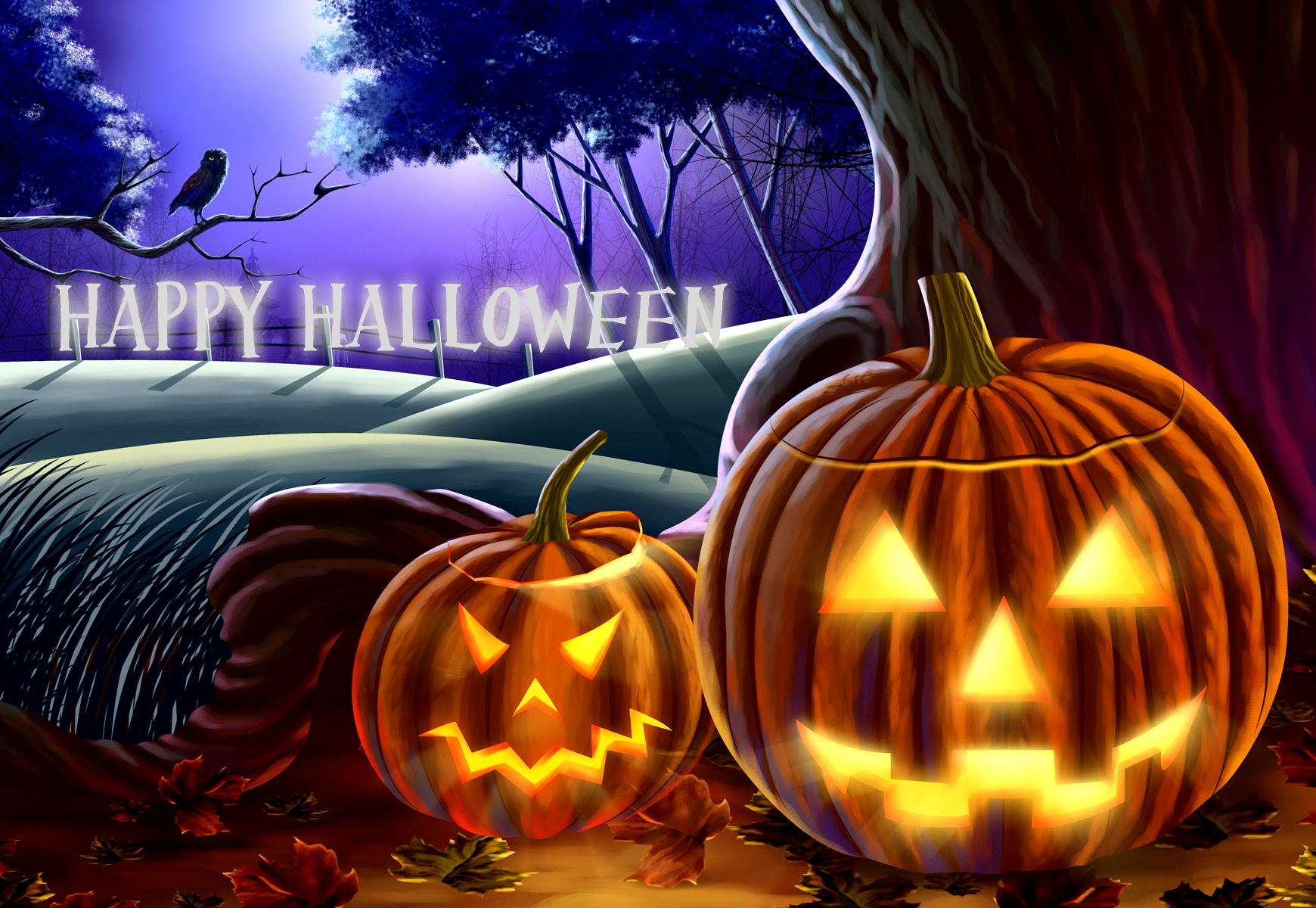 Fall And Halloween Backgrounds - HD Wallpaper 