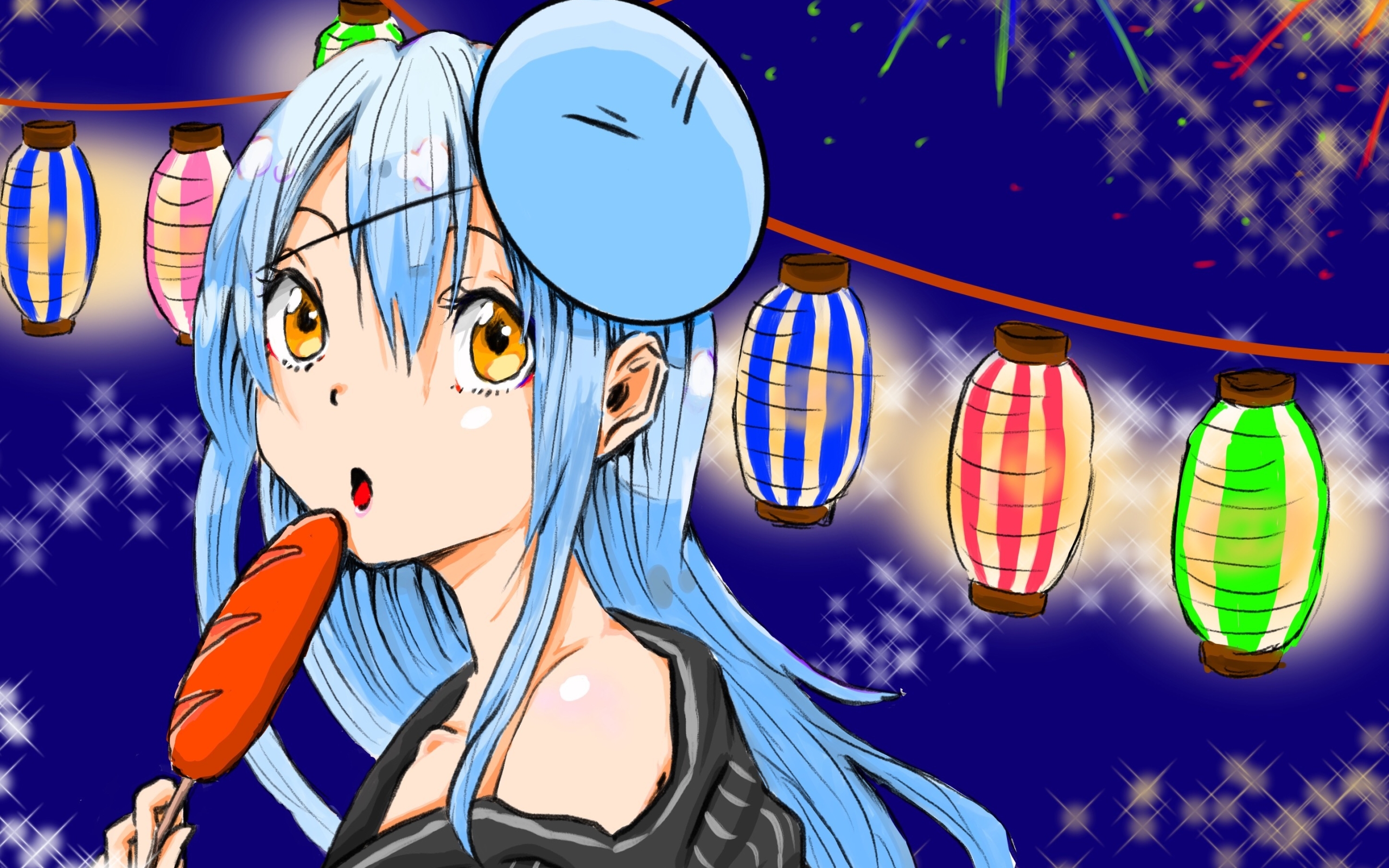 Wallpaper Of That Time I Got Reincarnated As A Slime - Time I Got Reincarnated As A Slime - HD Wallpaper 