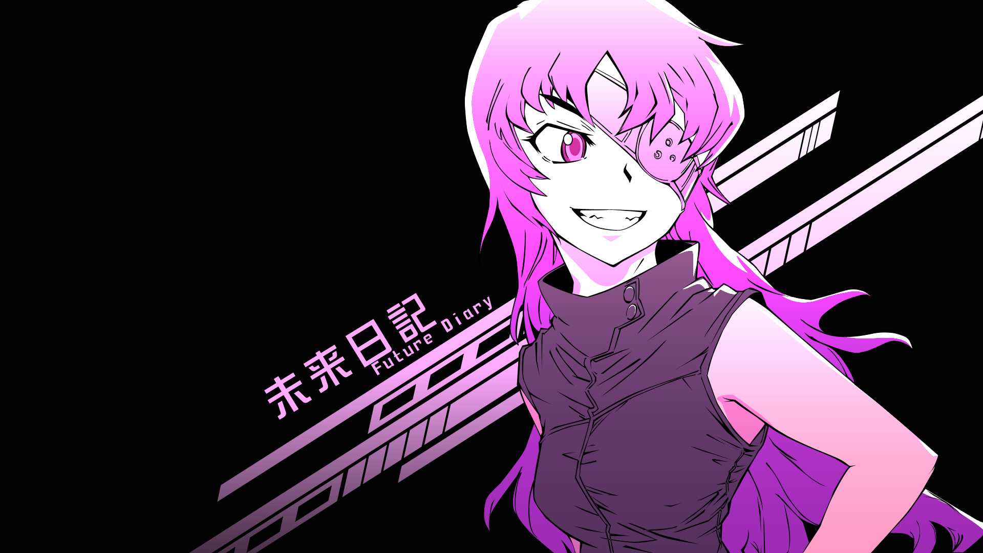 Minene Uryuu - Future Diary - HD Wallpaper 