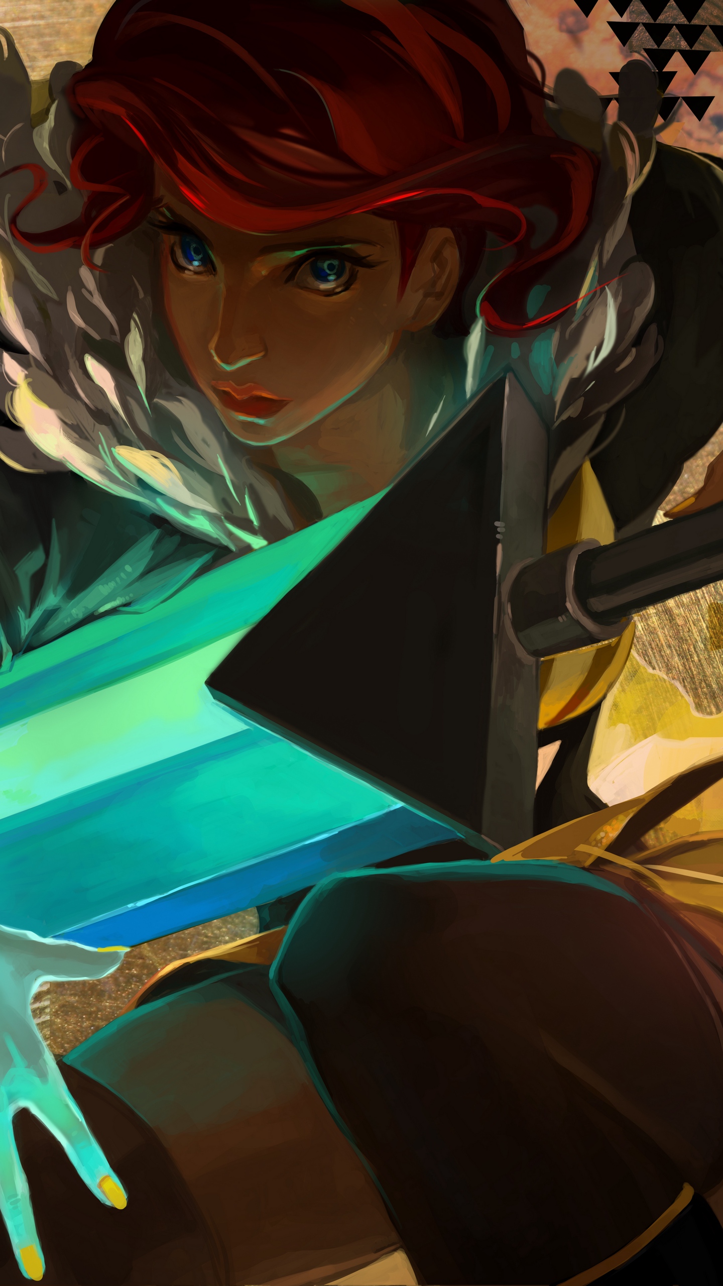 Wallpaper Transistor, Tactic, Girl, Art - Art Transistor Supergiant - HD Wallpaper 