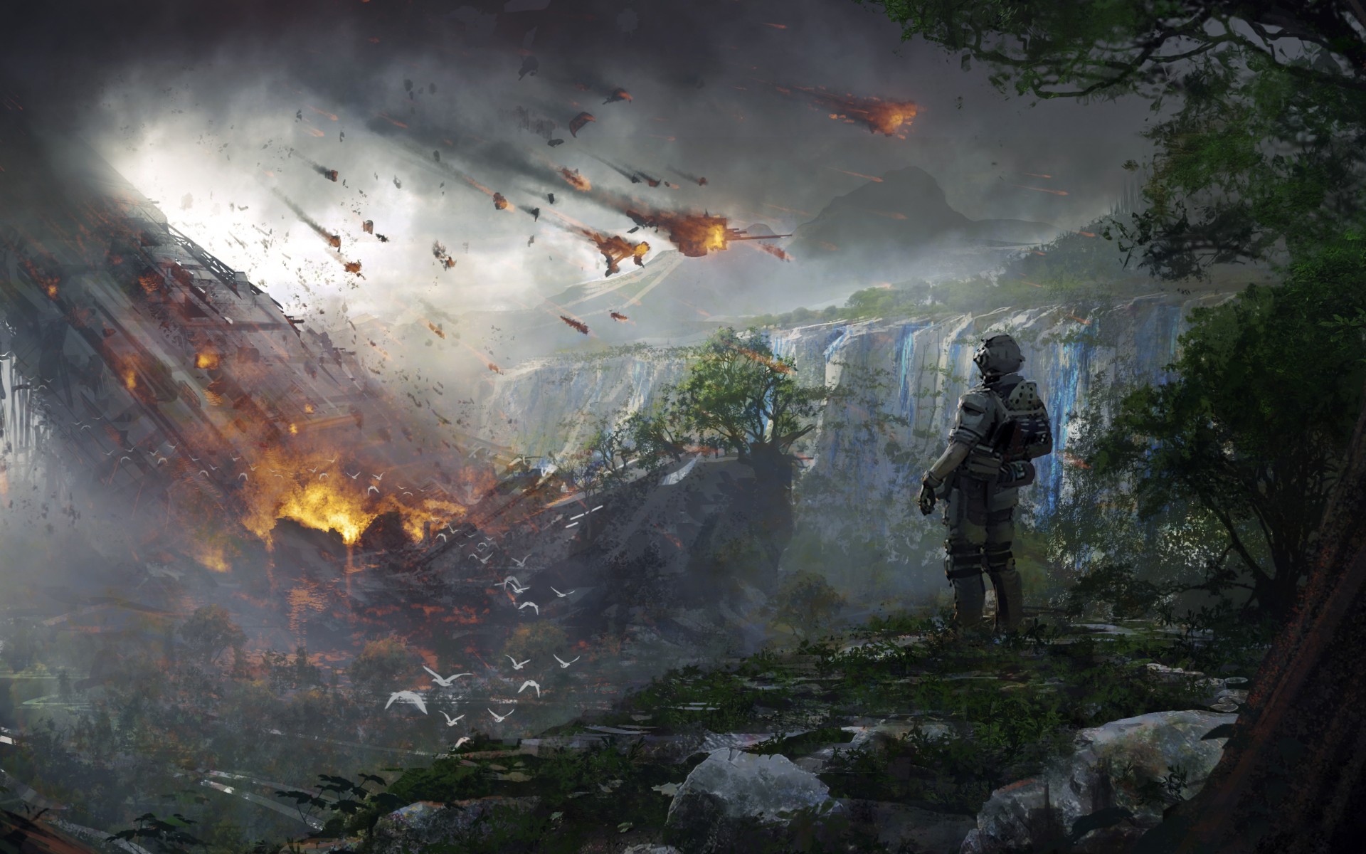 Titanfall 2 Concept Art - HD Wallpaper 