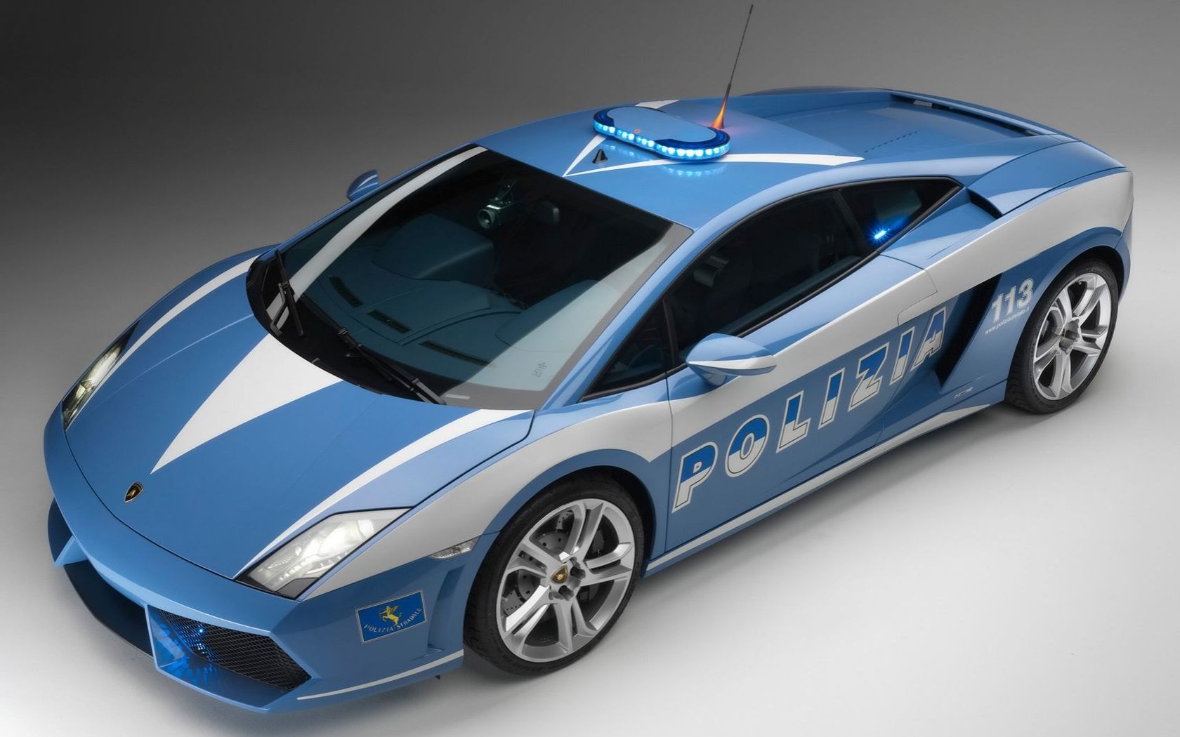 Lamborghini Gallardo Lp Polizia - HD Wallpaper 