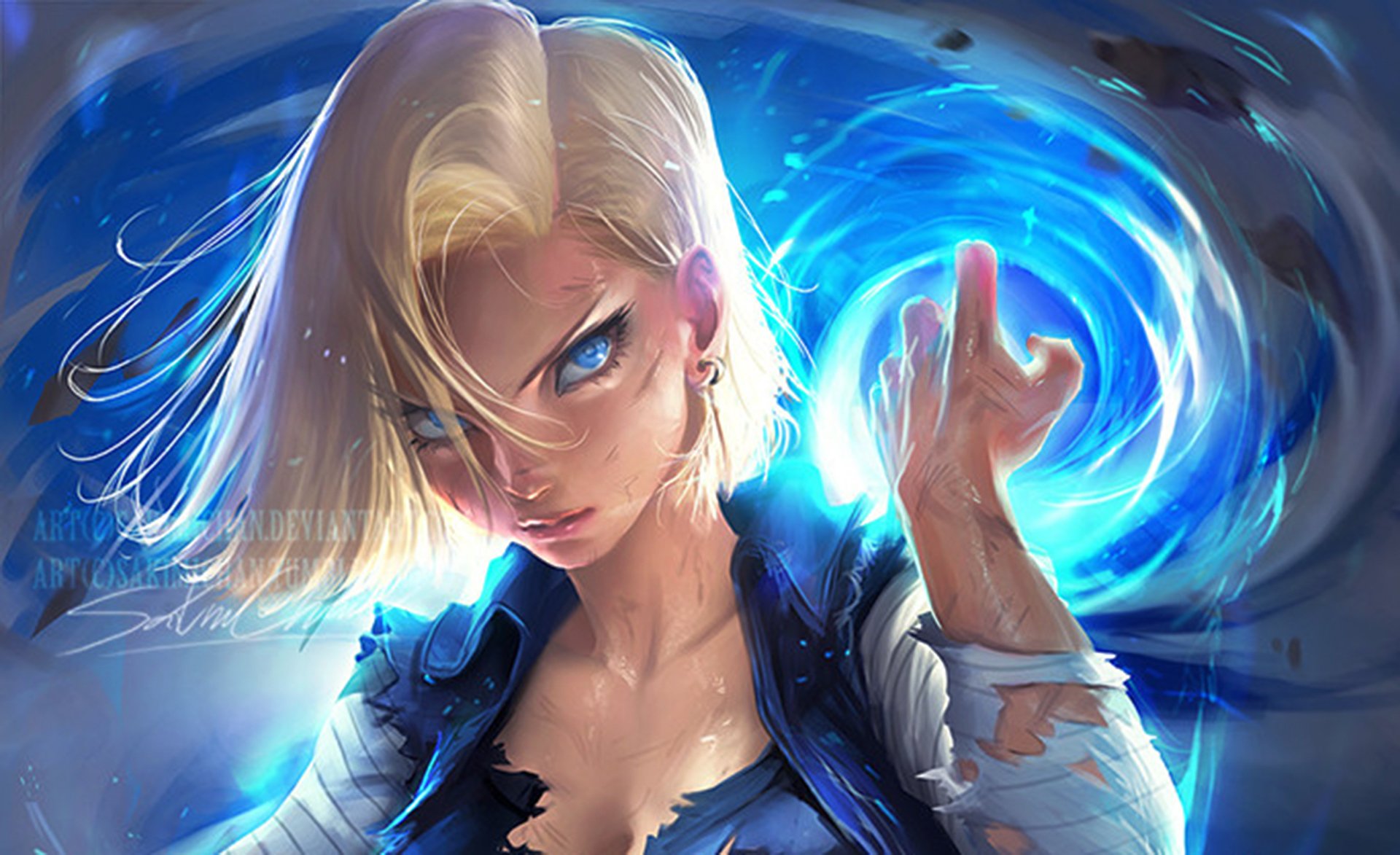 Android 18 Wallpaper Hd - HD Wallpaper 