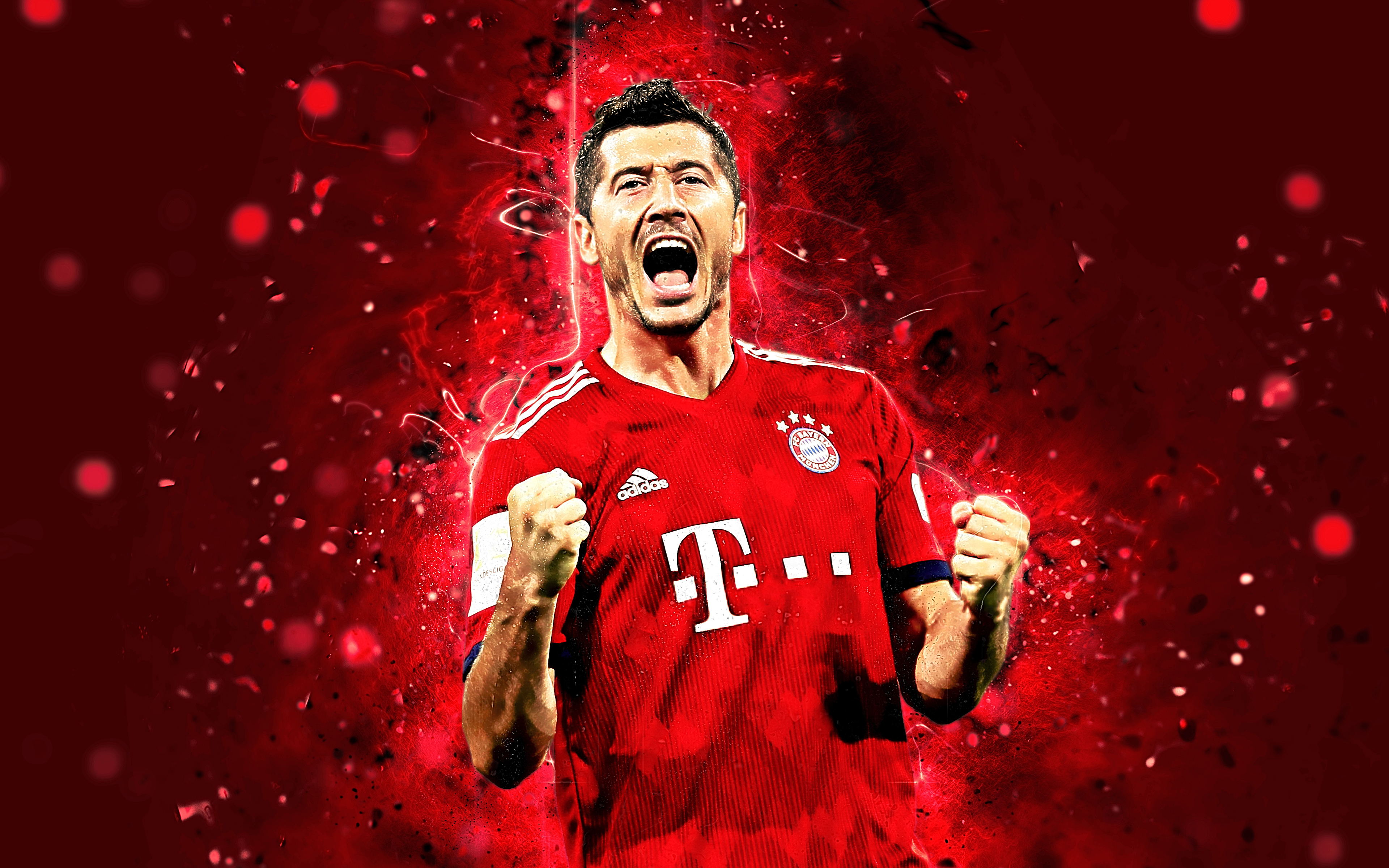 Robert Lewandowski 4k - HD Wallpaper 