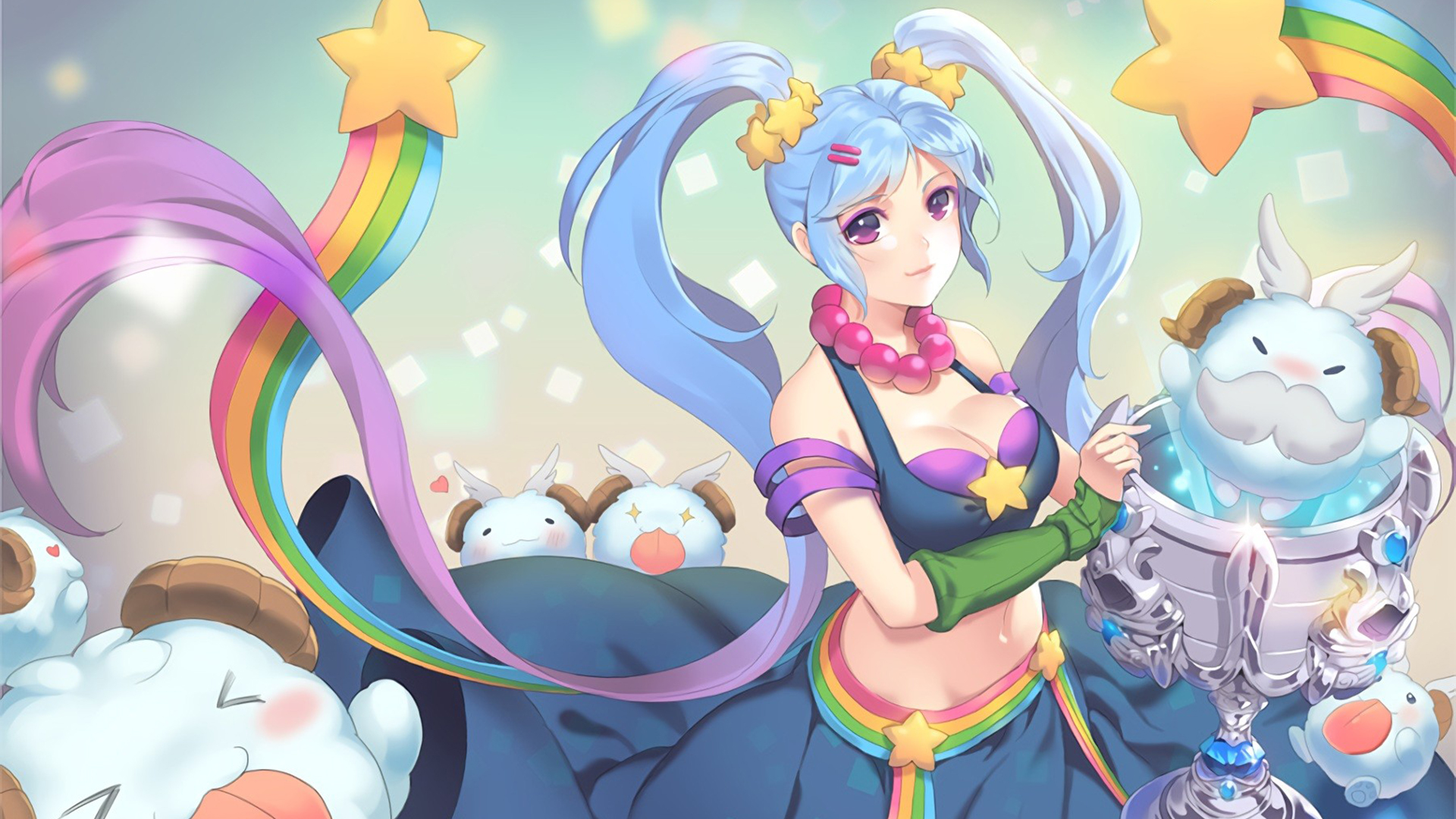 Sona Wallpaper - League Of Legends Sona Cooking Fanart - HD Wallpaper 