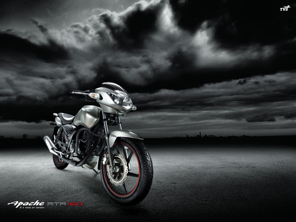 Apache Rtr 160 Grey - HD Wallpaper 