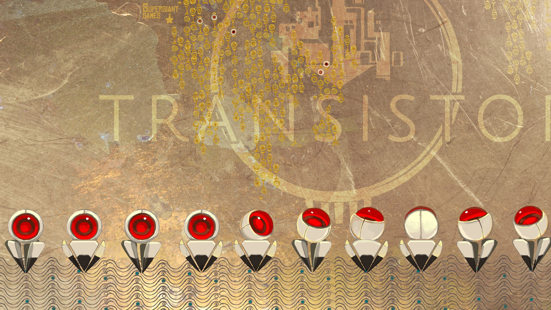 Wallpaper Concept Art From The Video Game Transistor - HD Wallpaper 