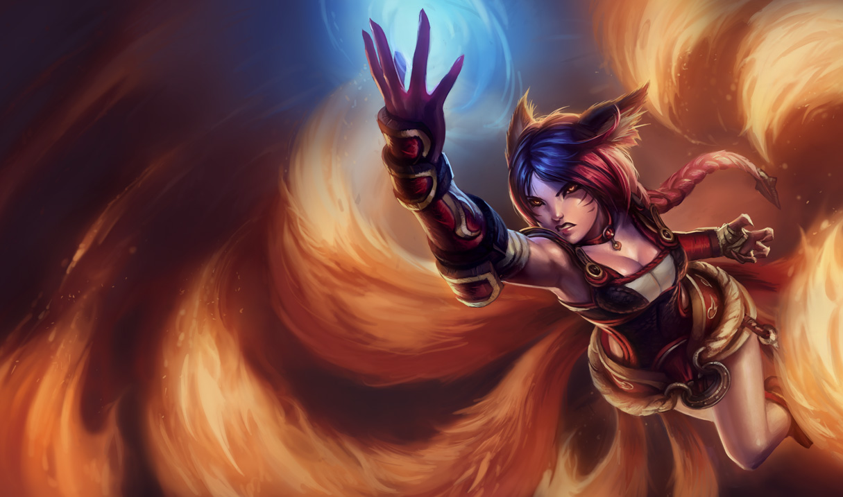 Ahri Skins Splash Art - HD Wallpaper 