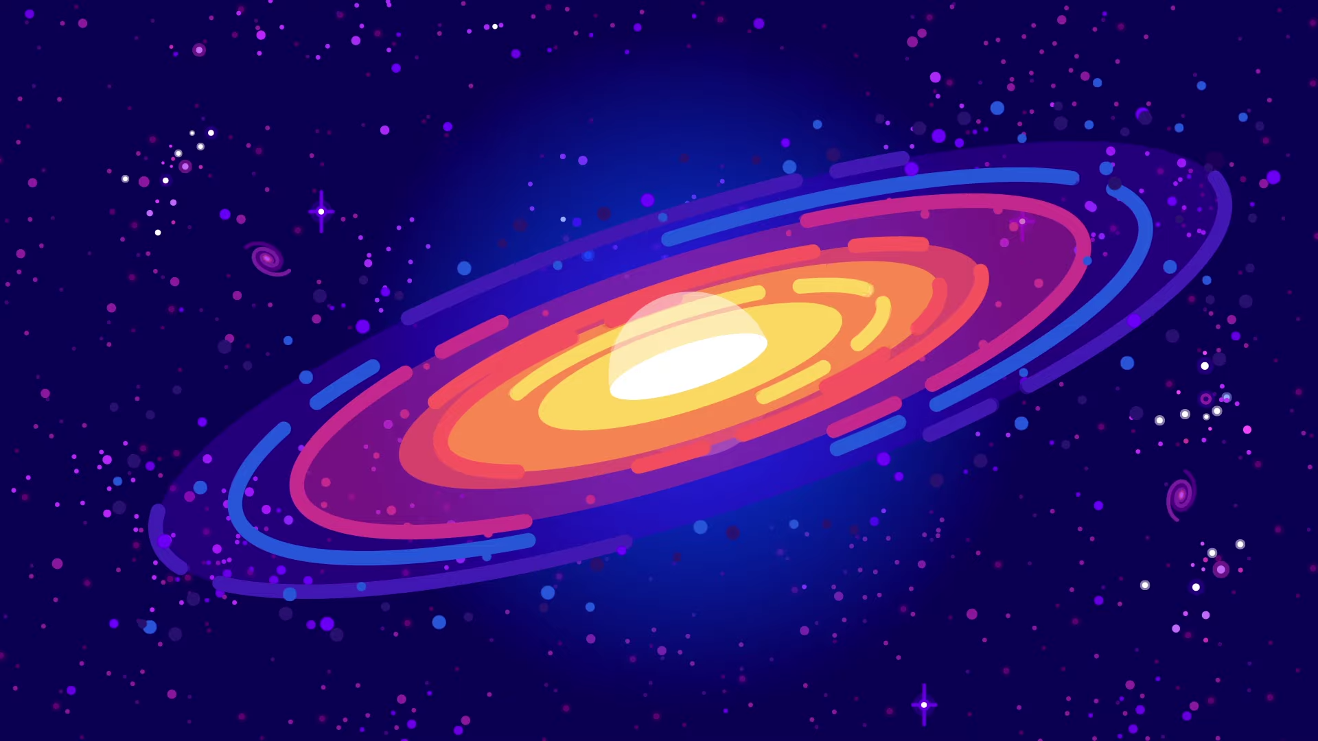 Kurzgesagt Universe - HD Wallpaper 