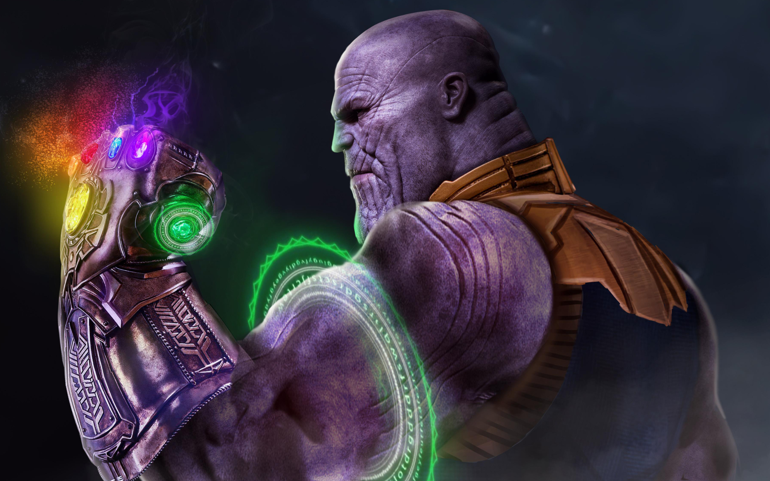 Wallpaper Of Avengers, Endgame, Infinity Gauntlet, - Thanos Wallpaper 4k -  2560x1600 Wallpaper 