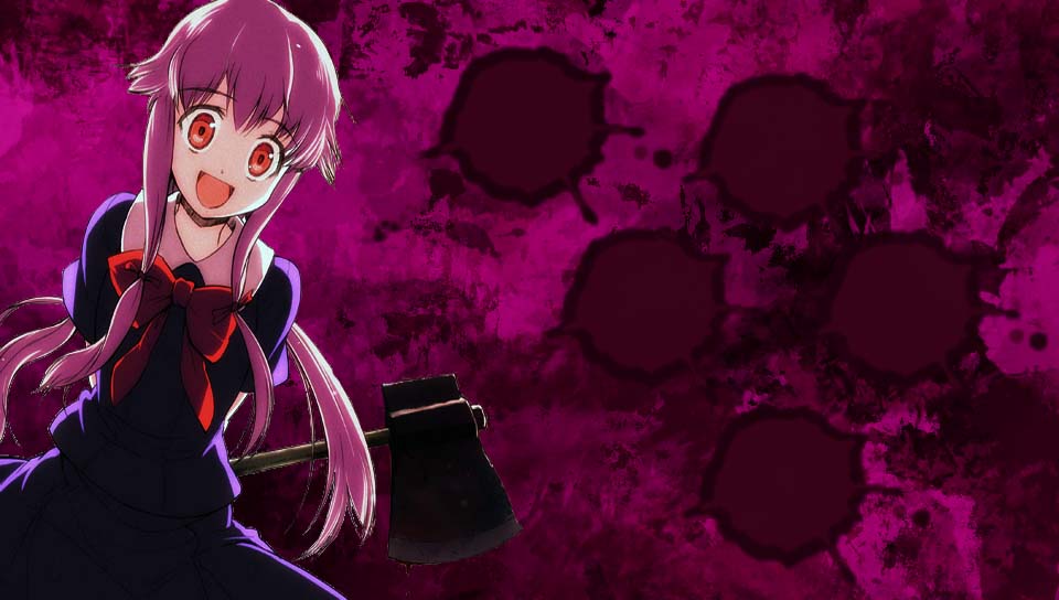 Mirai Nikki Wallpaper Yuno - HD Wallpaper 