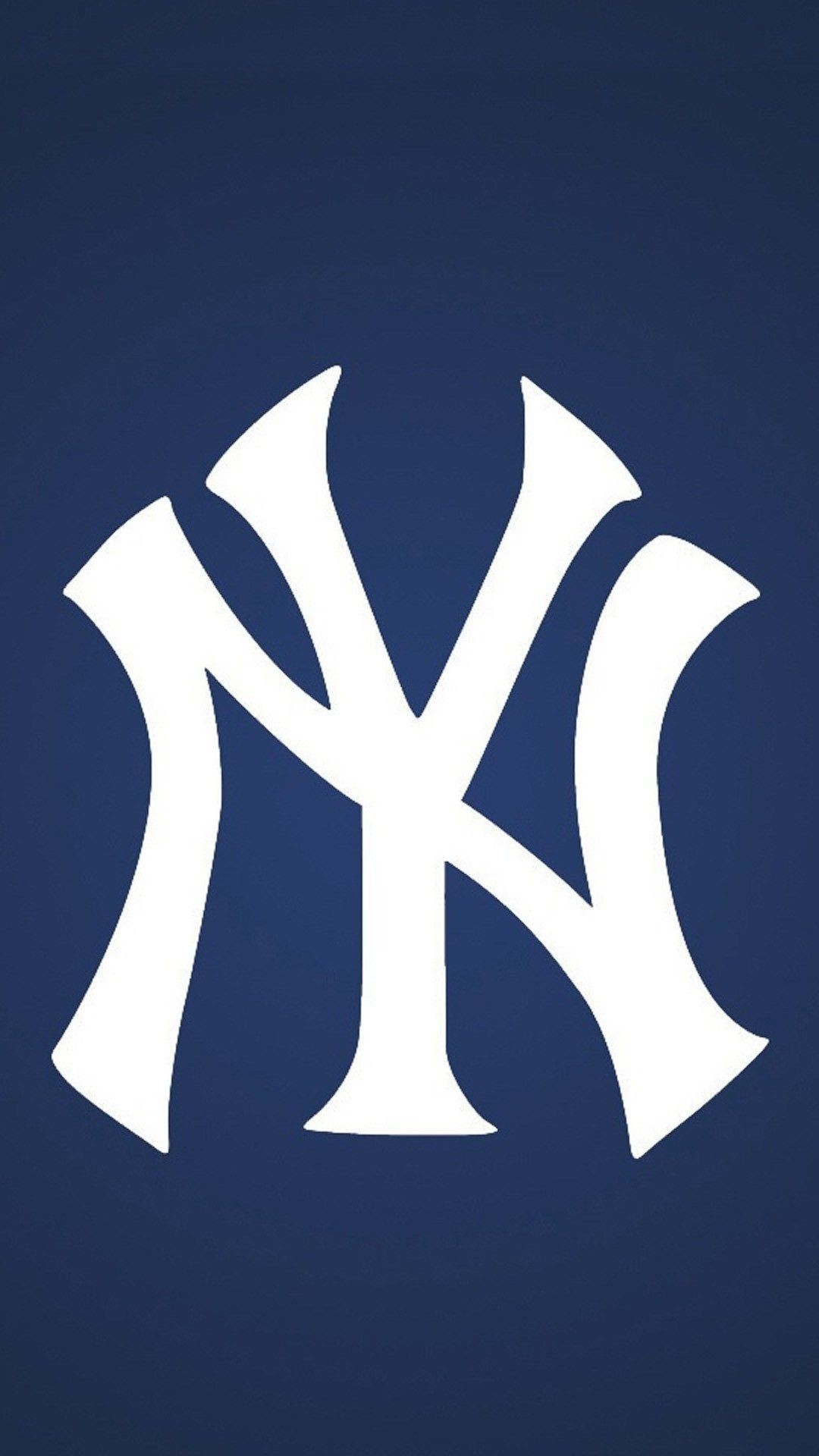 1080x1920, New York Yankees Wallpaper Iphone - New York Yankees Logo White - HD Wallpaper 
