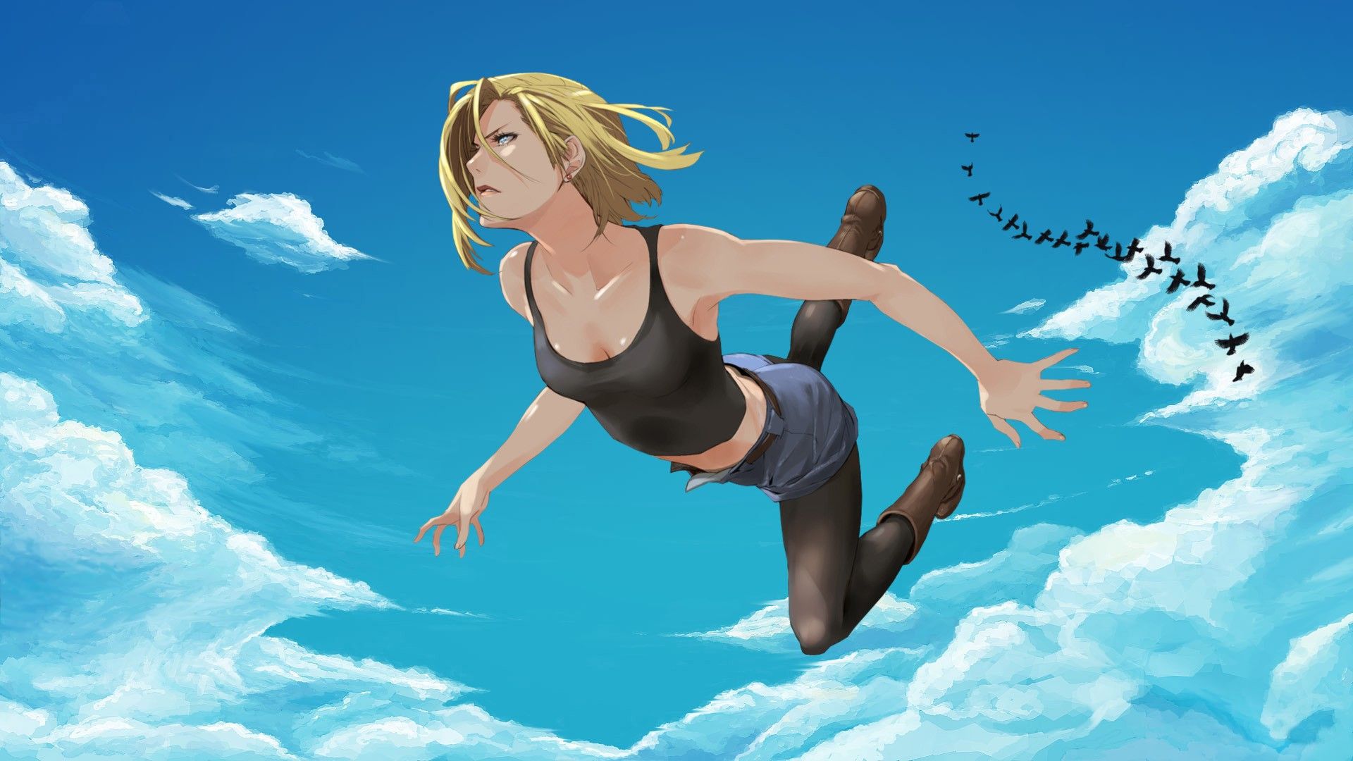 Android 18 - 1920x1080 Wallpaper