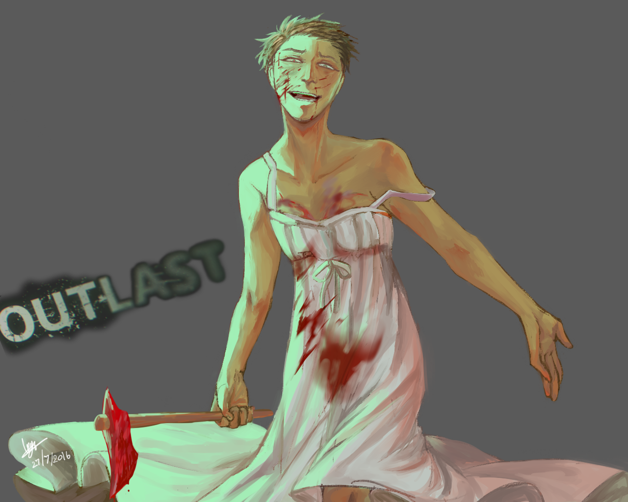 Outlast - HD Wallpaper 