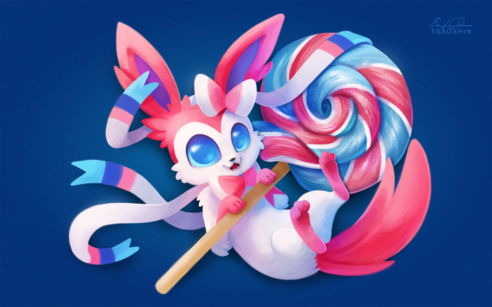Sylveon Background - HD Wallpaper 