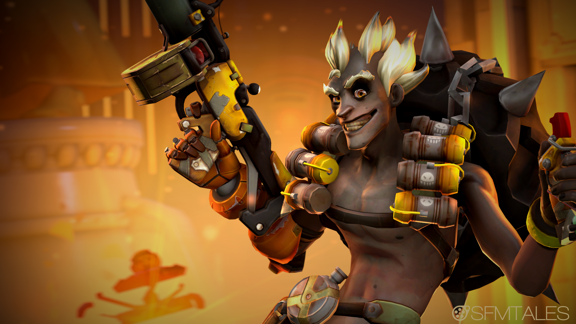 Junkrat Widescreen Wallpapers - Overwatch Junkrat - HD Wallpaper 