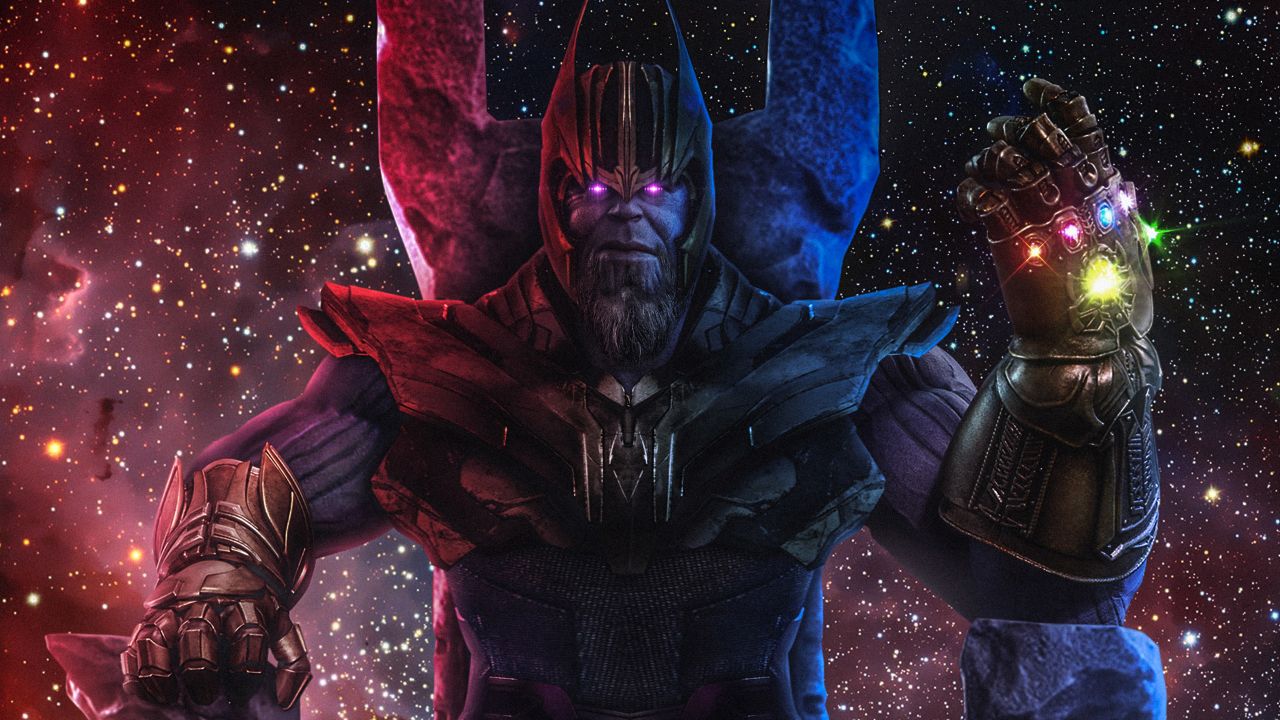 Infinity Gauntlet Thanos 4k - HD Wallpaper 