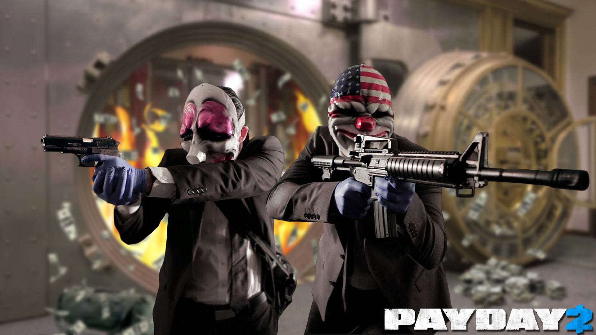 Payday 2 Wallpaper - Payday 2 - HD Wallpaper 