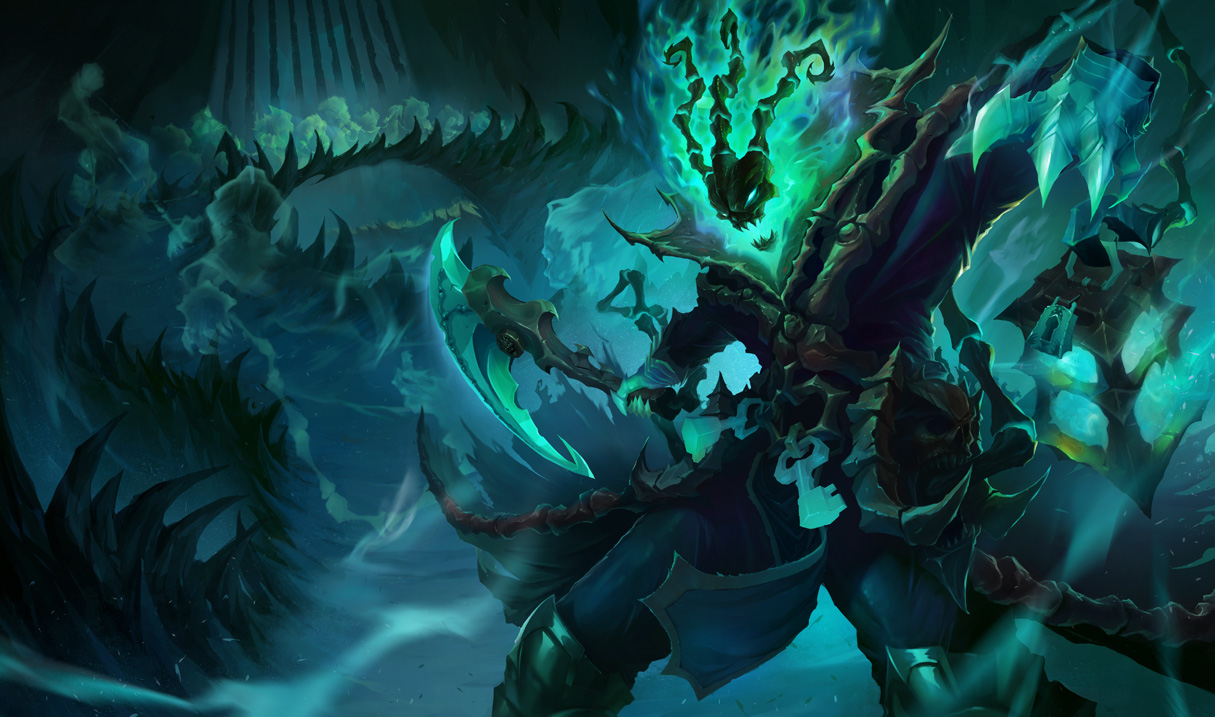 Thresh League Of Legends - HD Wallpaper 