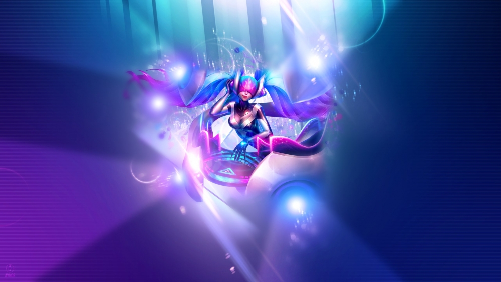 Dj Sona, League Of Legends, Electro Music - Lol Wallpaper Hd Sona - HD Wallpaper 