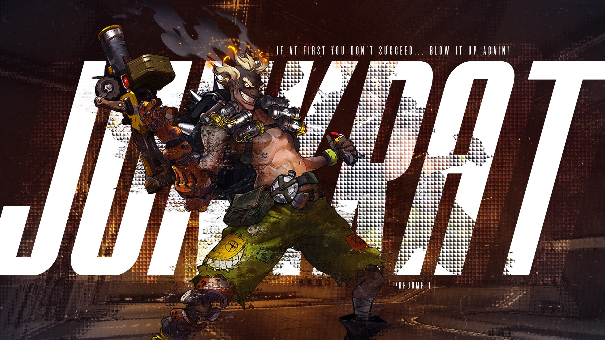 Overwatch Wallpaper Junkrat - HD Wallpaper 