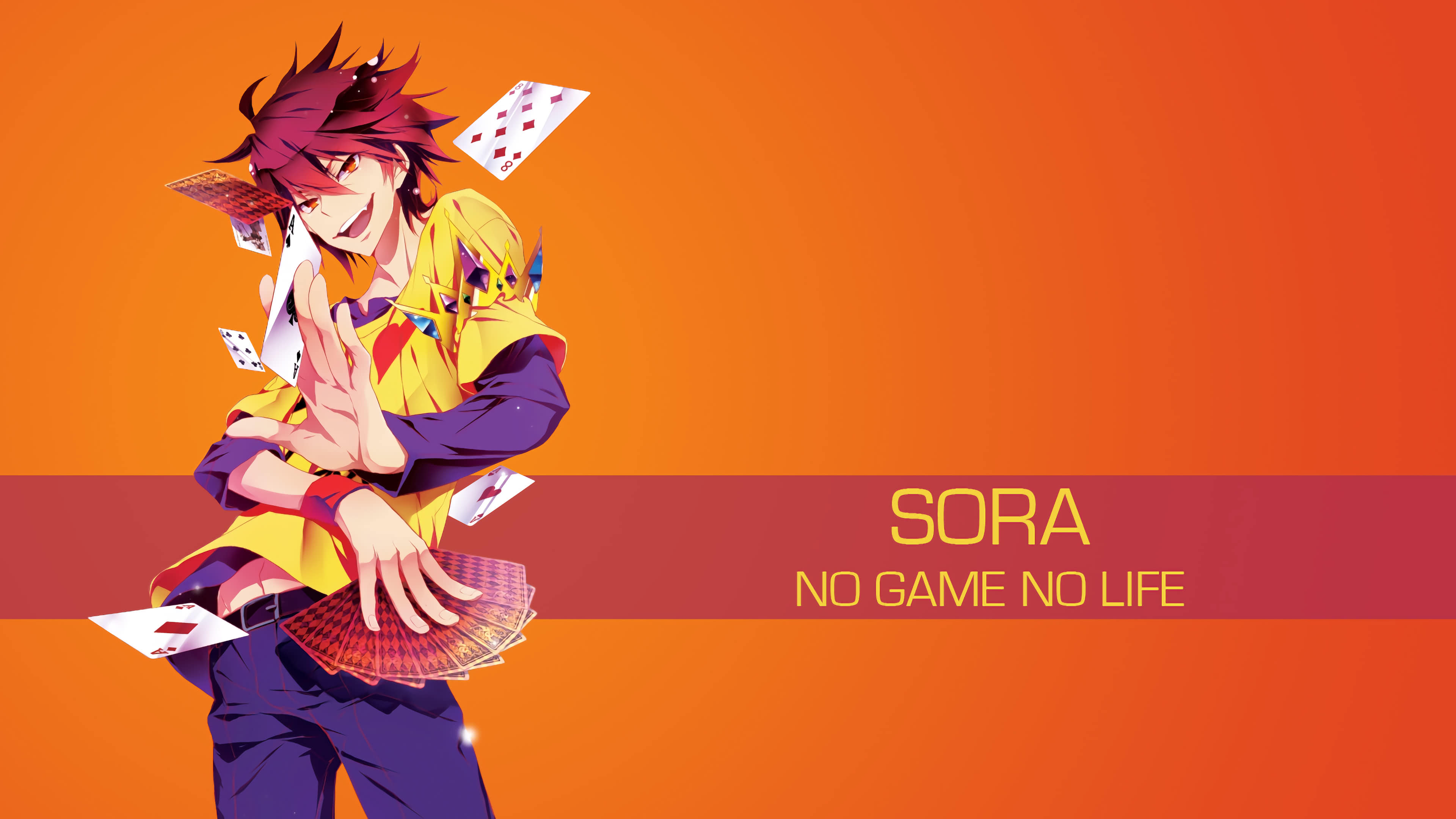 Sora No Game No Life Uhd 4k Wallpaper - Anime No Game No Life Sora -  3840x2160 Wallpaper 