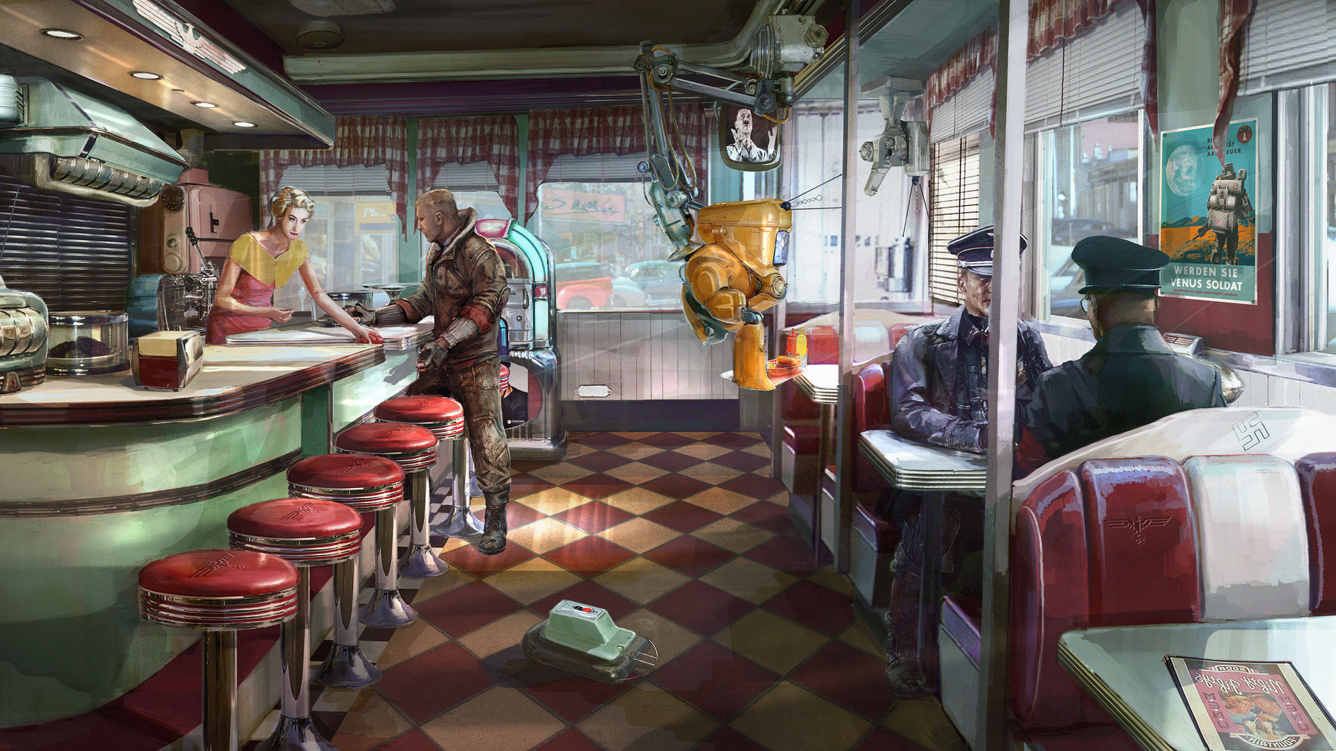 The New Colossus Wallpaper In - Wolfenstein 2 The New Colossus - HD Wallpaper 