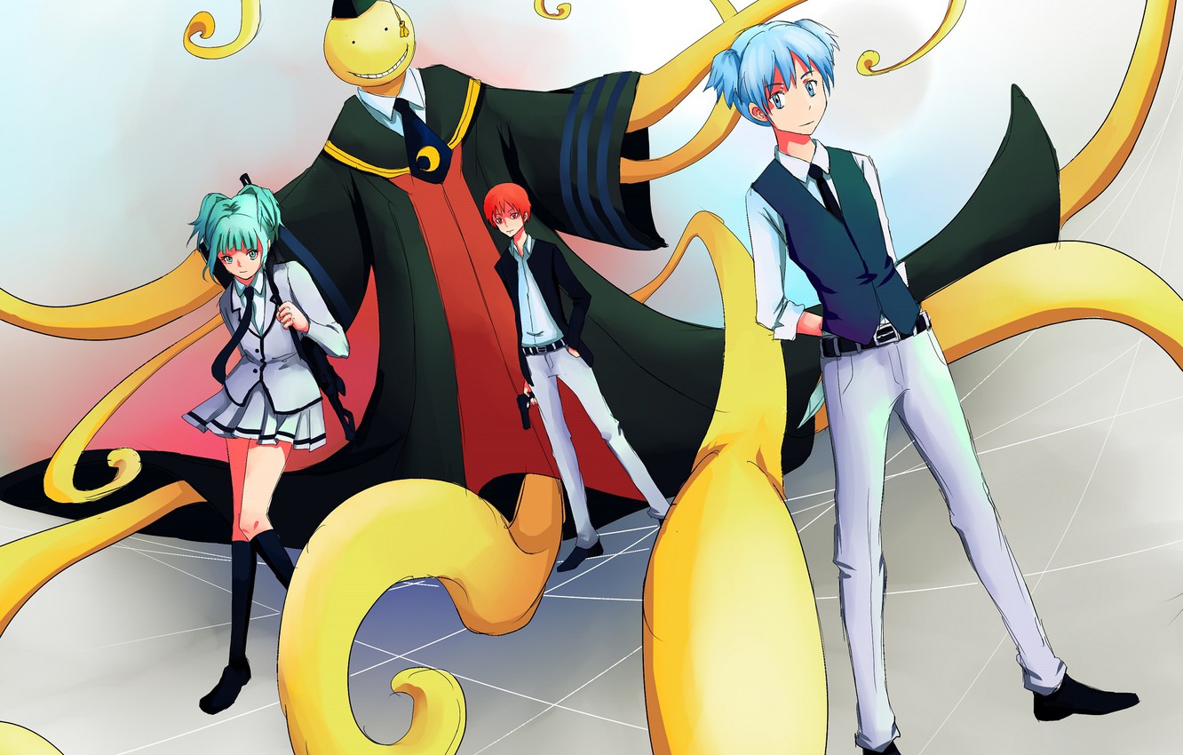 Photo Wallpaper Students, The Class Assassins, Ansatsu - Deviantart Assassination Classroom - HD Wallpaper 
