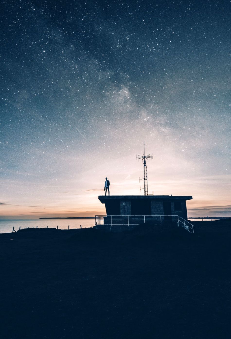 Best 500 Wallpapers Hd Pictures Download Free Images - Night Sky In The Ocean - HD Wallpaper 