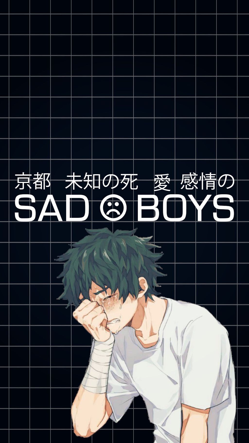 #bnha #bokunoheroacademia #myheroacademia #sad #sadboy - Sadboys Wallpaper Iphone - HD Wallpaper 