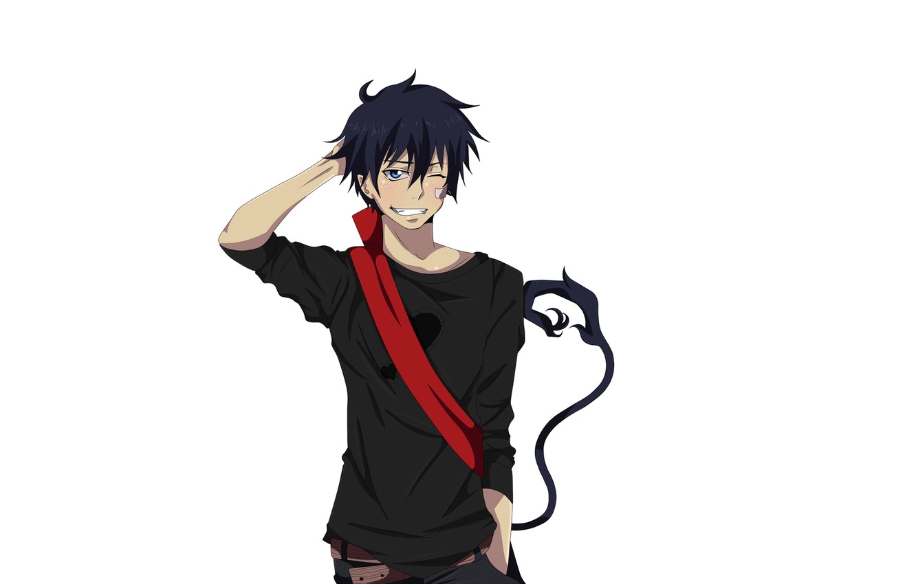 Photo Wallpaper Guy, Rin Okumura, Rin Okumura, By Livingplaywrite, - Rin Okumura No Background - HD Wallpaper 