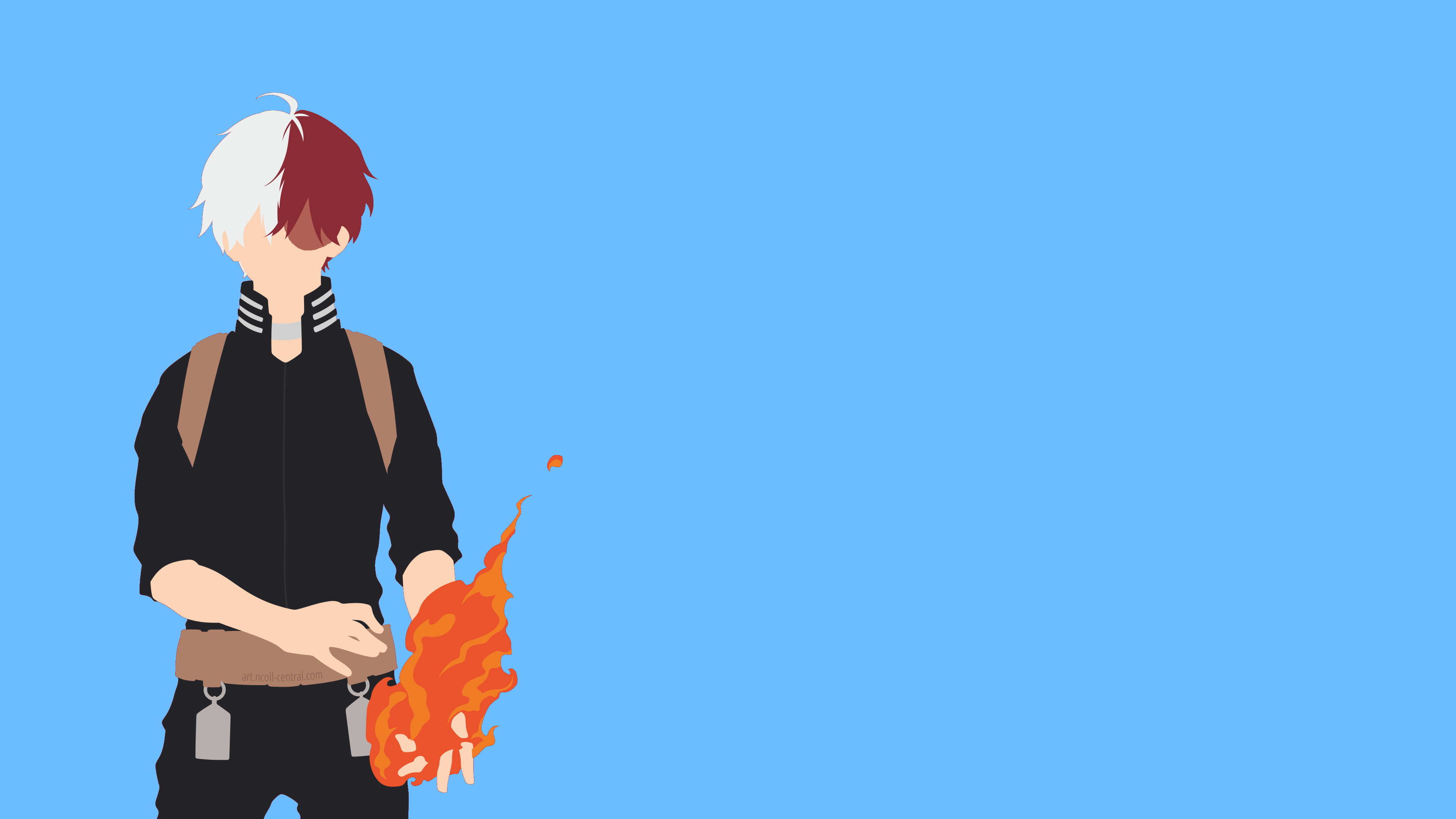Boku No Hero Minimalist - HD Wallpaper 