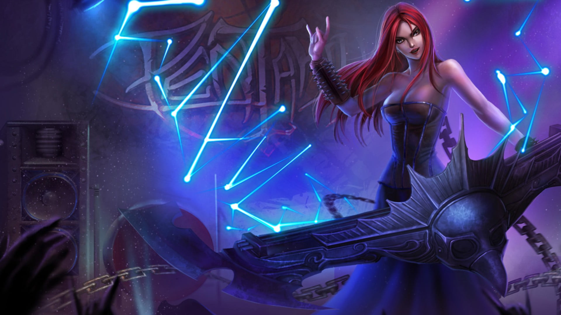 Sona League Of Legends Pentakill - HD Wallpaper 