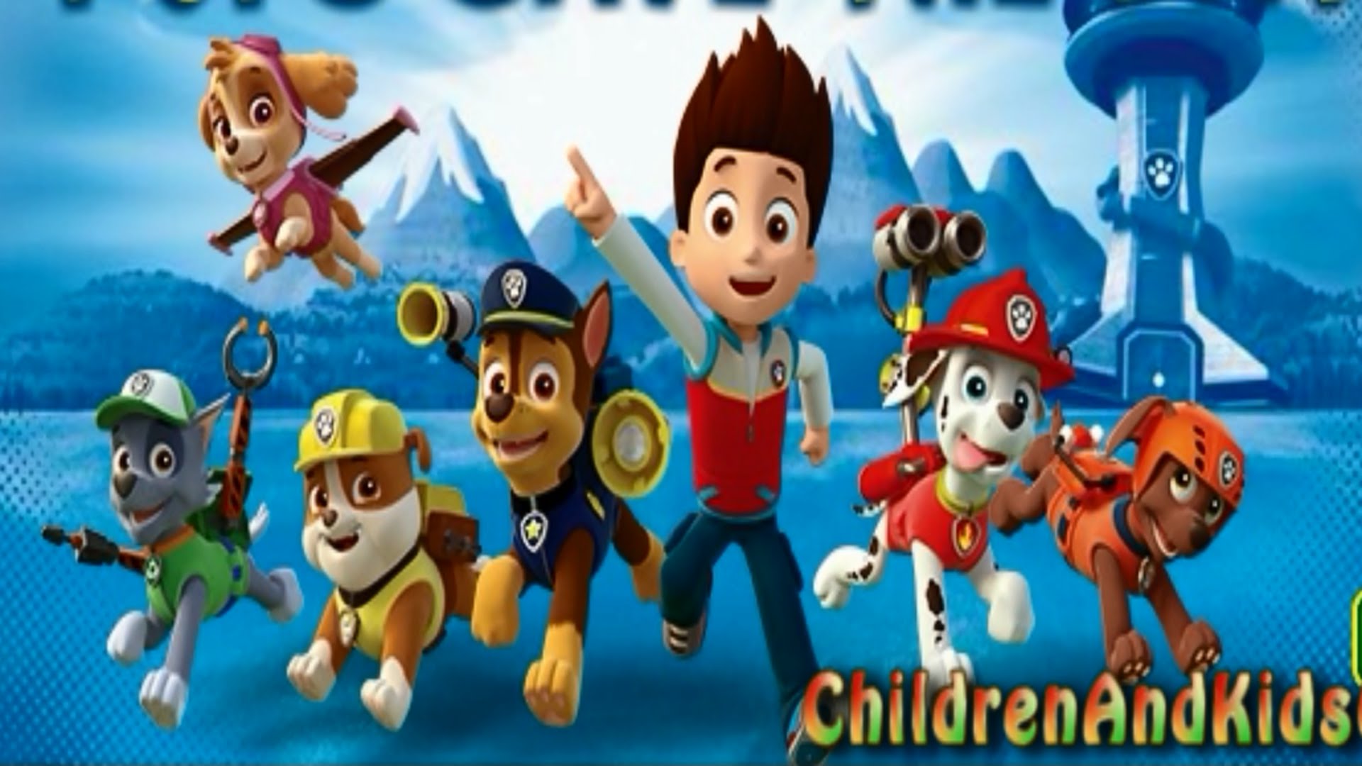Paw Patrol Wallpapers - Paw Patrol Pups Save A Day - HD Wallpaper 