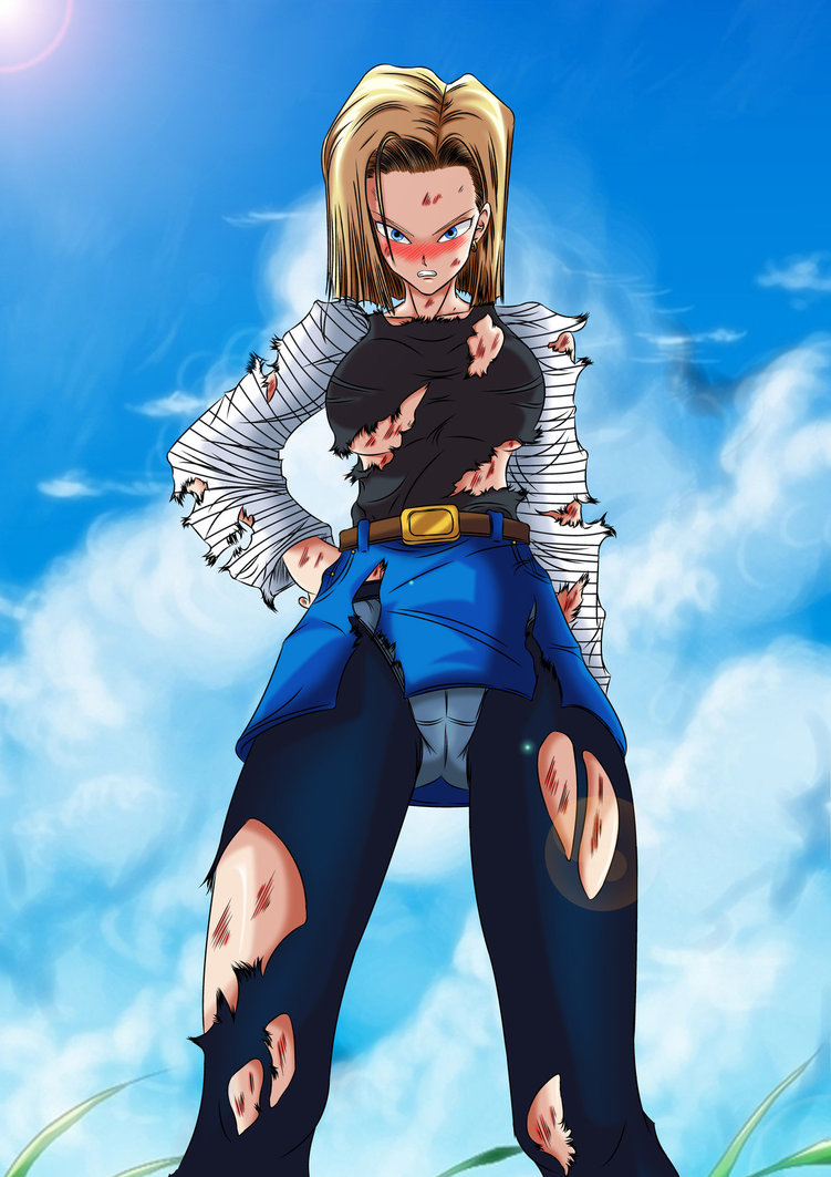 Android Dragon Ball Android 18 751x1063 Wallpaper Teahub Io