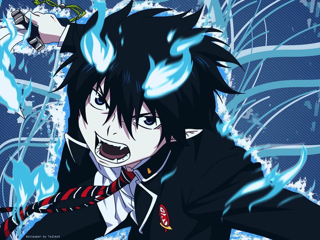 Anime Ao No Exorcist - HD Wallpaper 