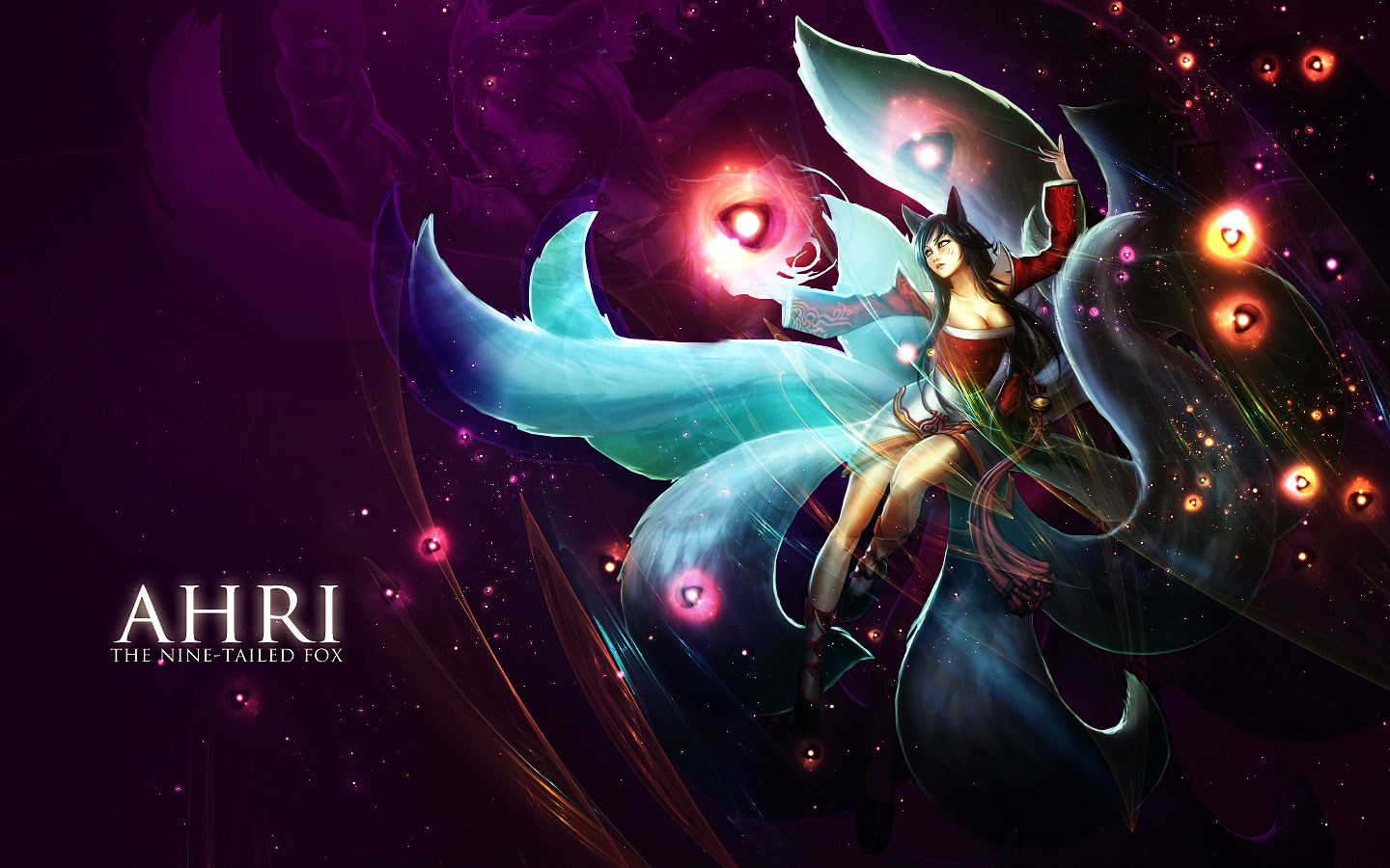 Ahri Wallpaper - Ahri Wallpaper Hd Ios - HD Wallpaper 