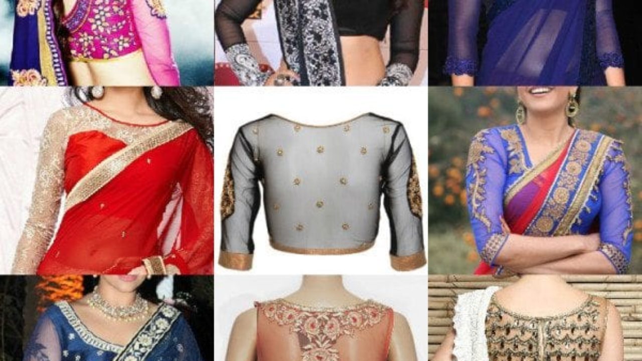 Stylish Net Blouse Designs - HD Wallpaper 