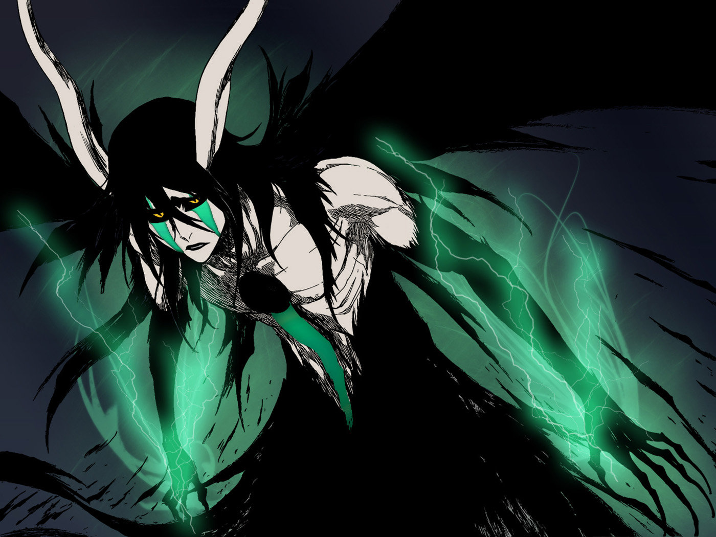 High Resolution Ulquiorra Cifer Hd Background Id - Bleach Ulquiorra Final Form - HD Wallpaper 