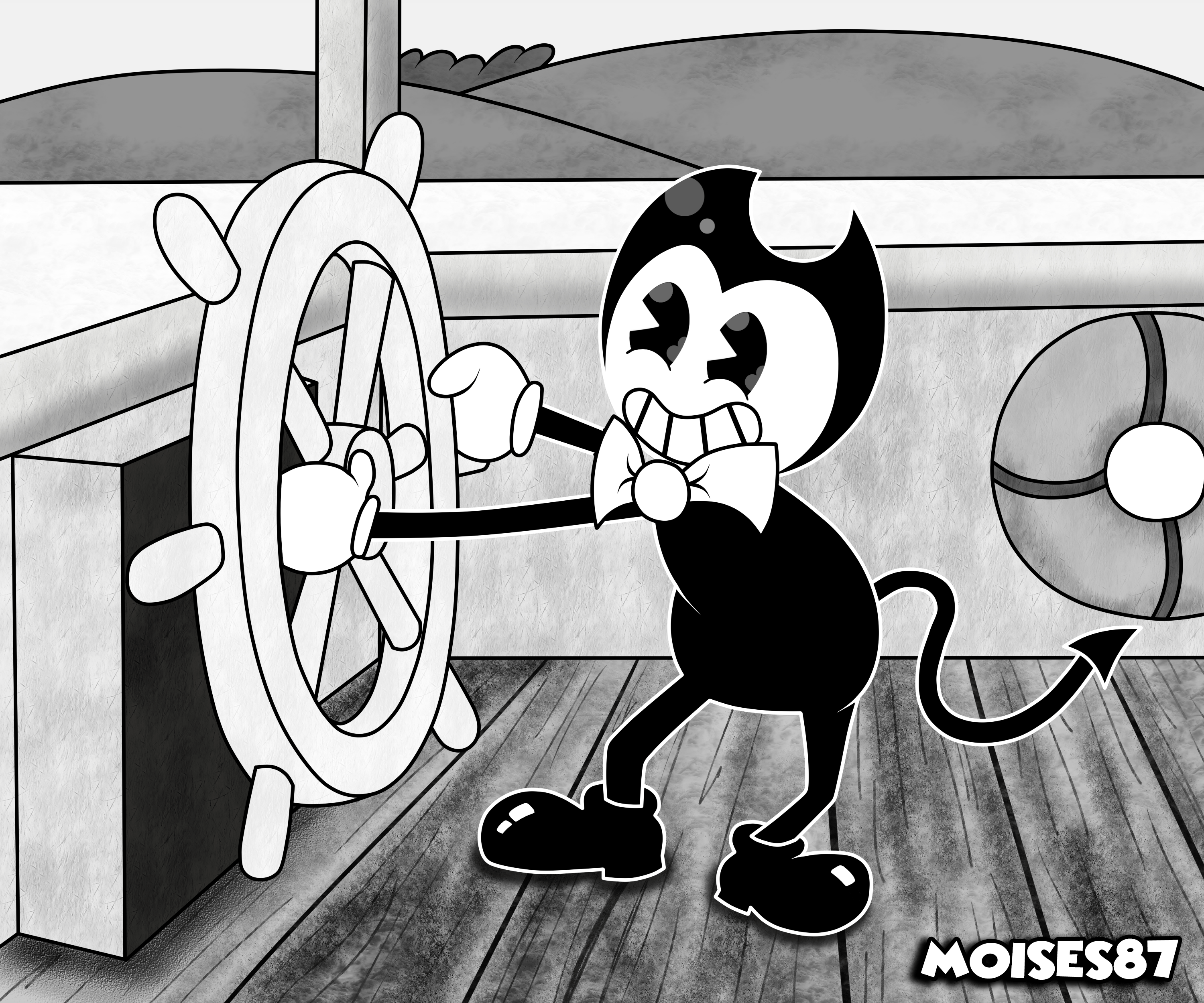Bending In The Ink Machine - HD Wallpaper 