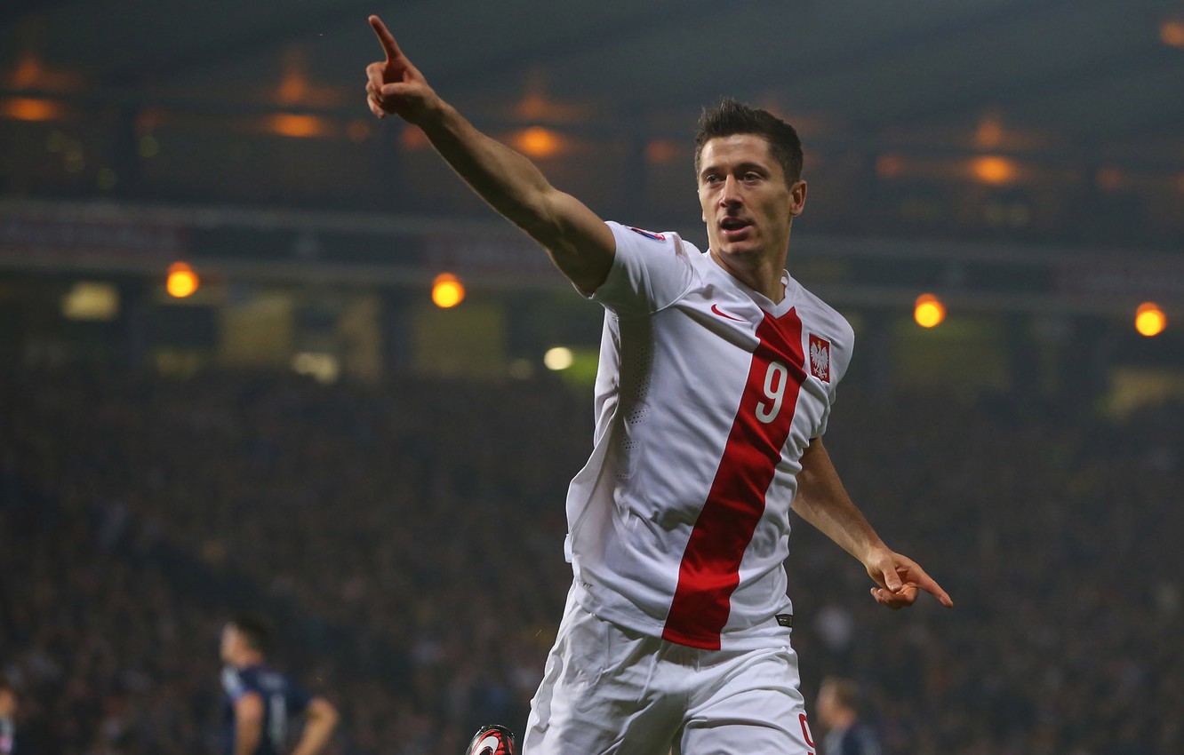 Photo Wallpaper Poland, Player, Football, Fc Bayern - Robert Lewandowski - HD Wallpaper 