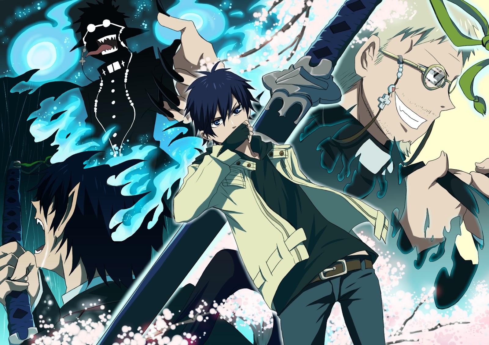 Ao No Exorcist - HD Wallpaper 